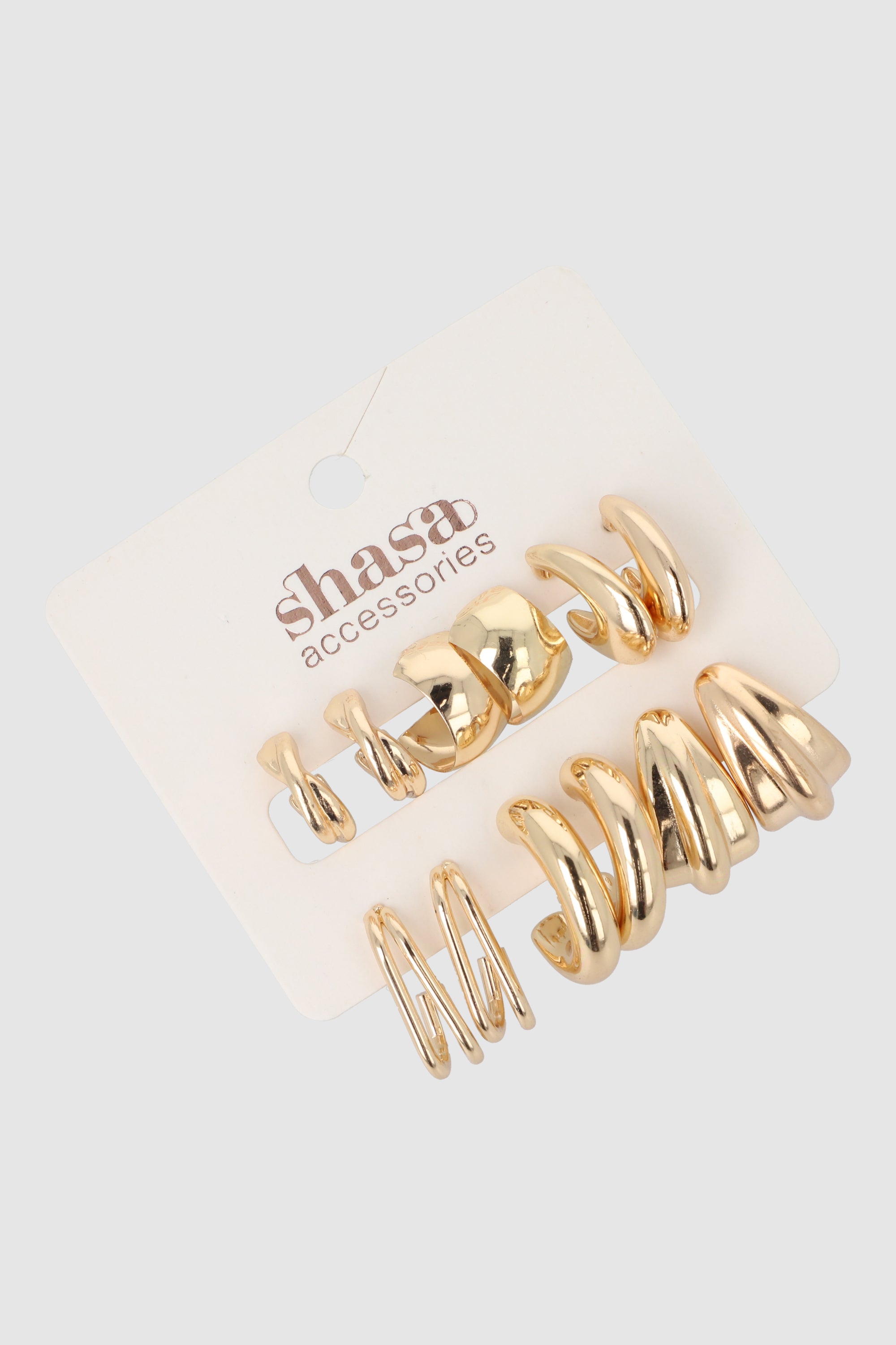 SET 6 PR ARRACADAS MIX ORO