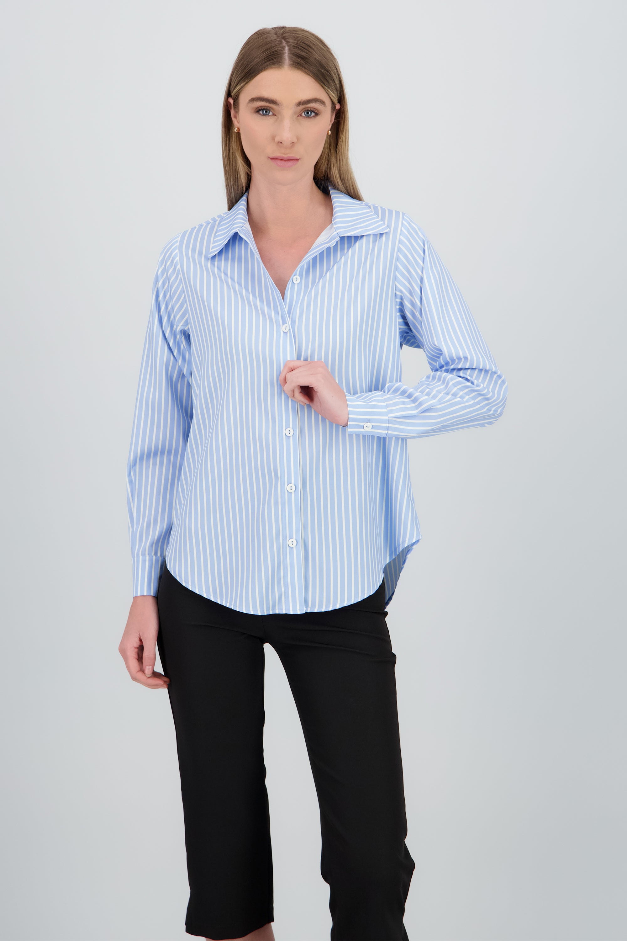 Camisa rayas AZUL COMBO