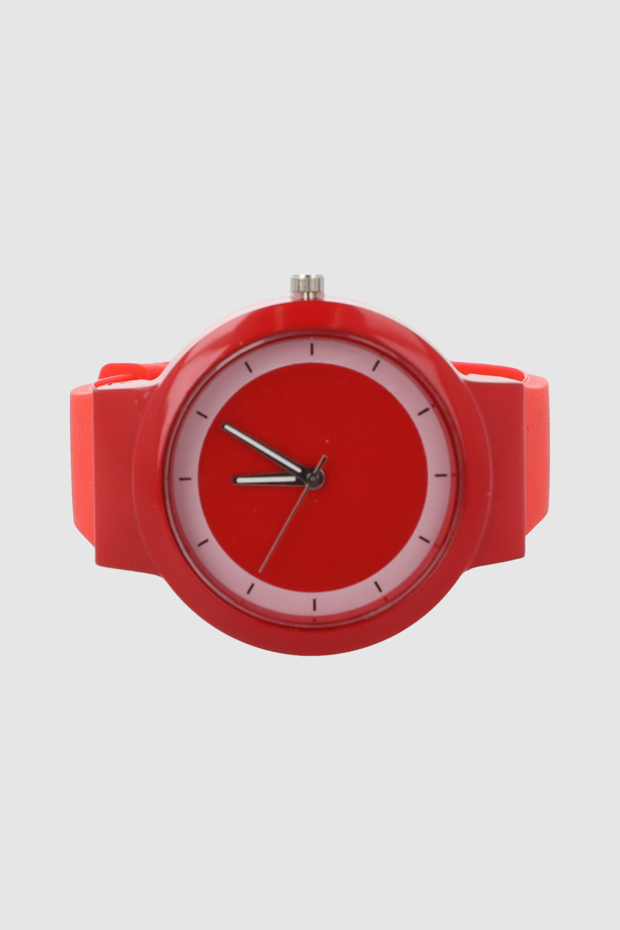 RELOJ COLOR ROJO