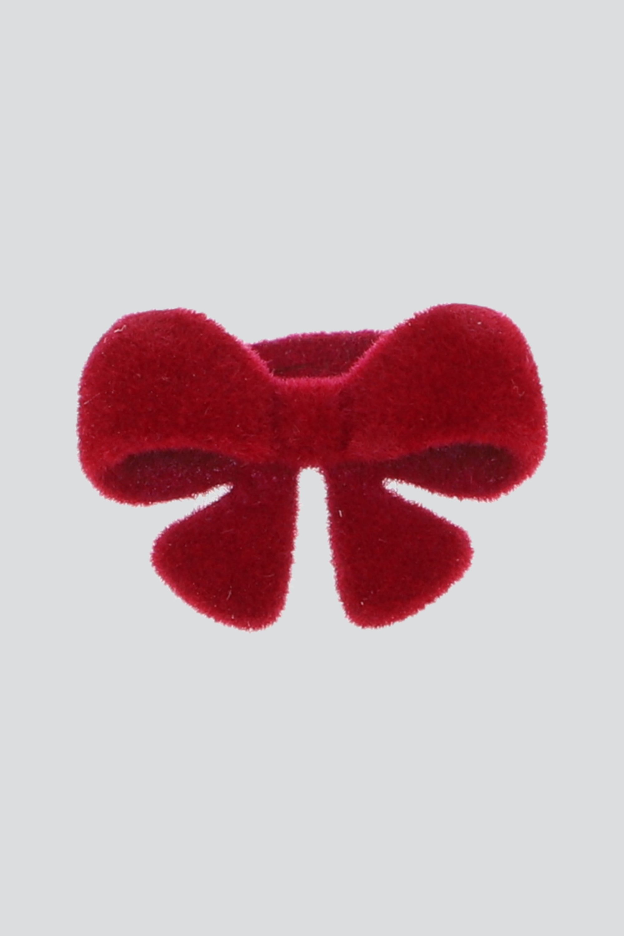 ANILLO MOÑO VELVET VINO