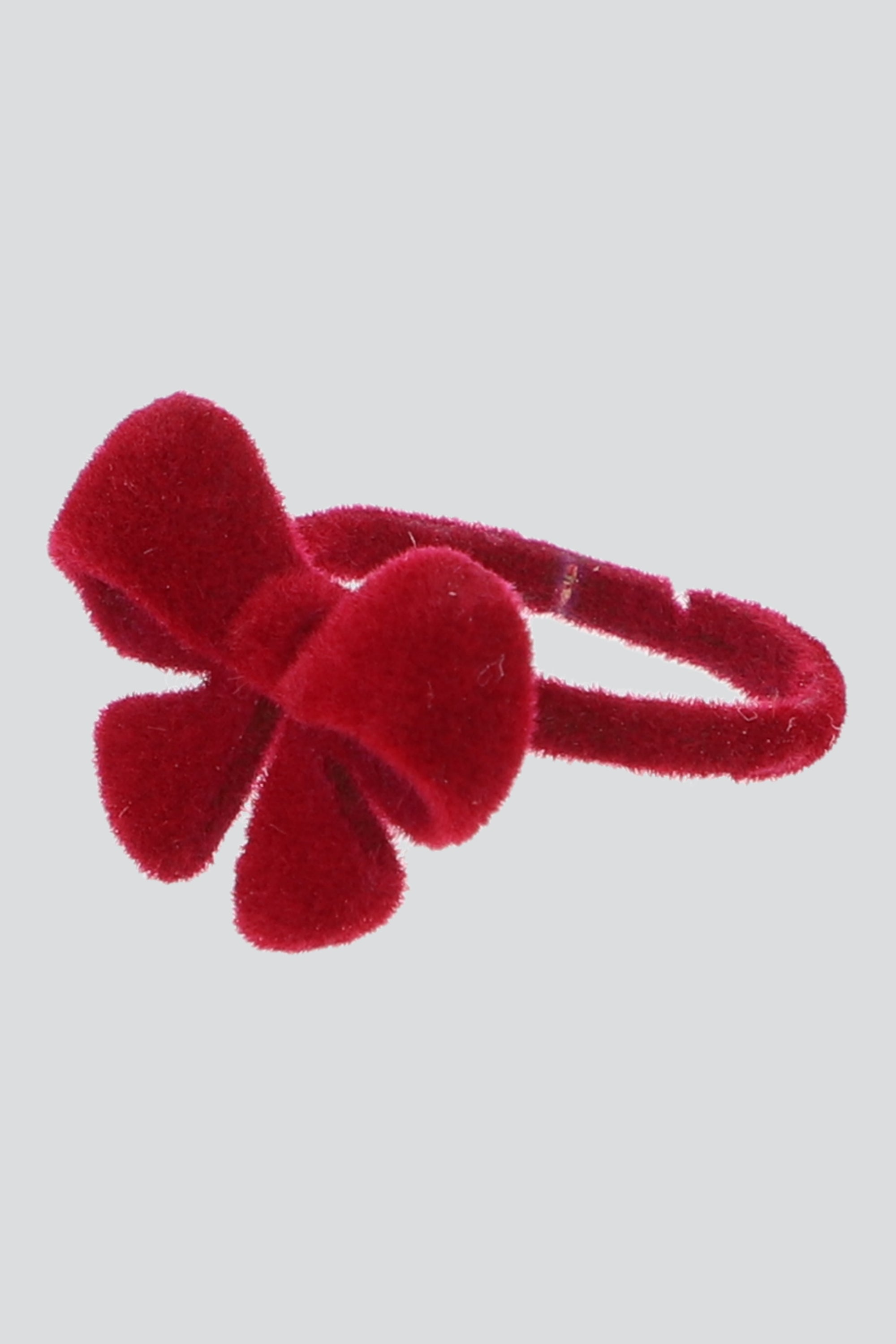 ANILLO MOÑO VELVET VINO