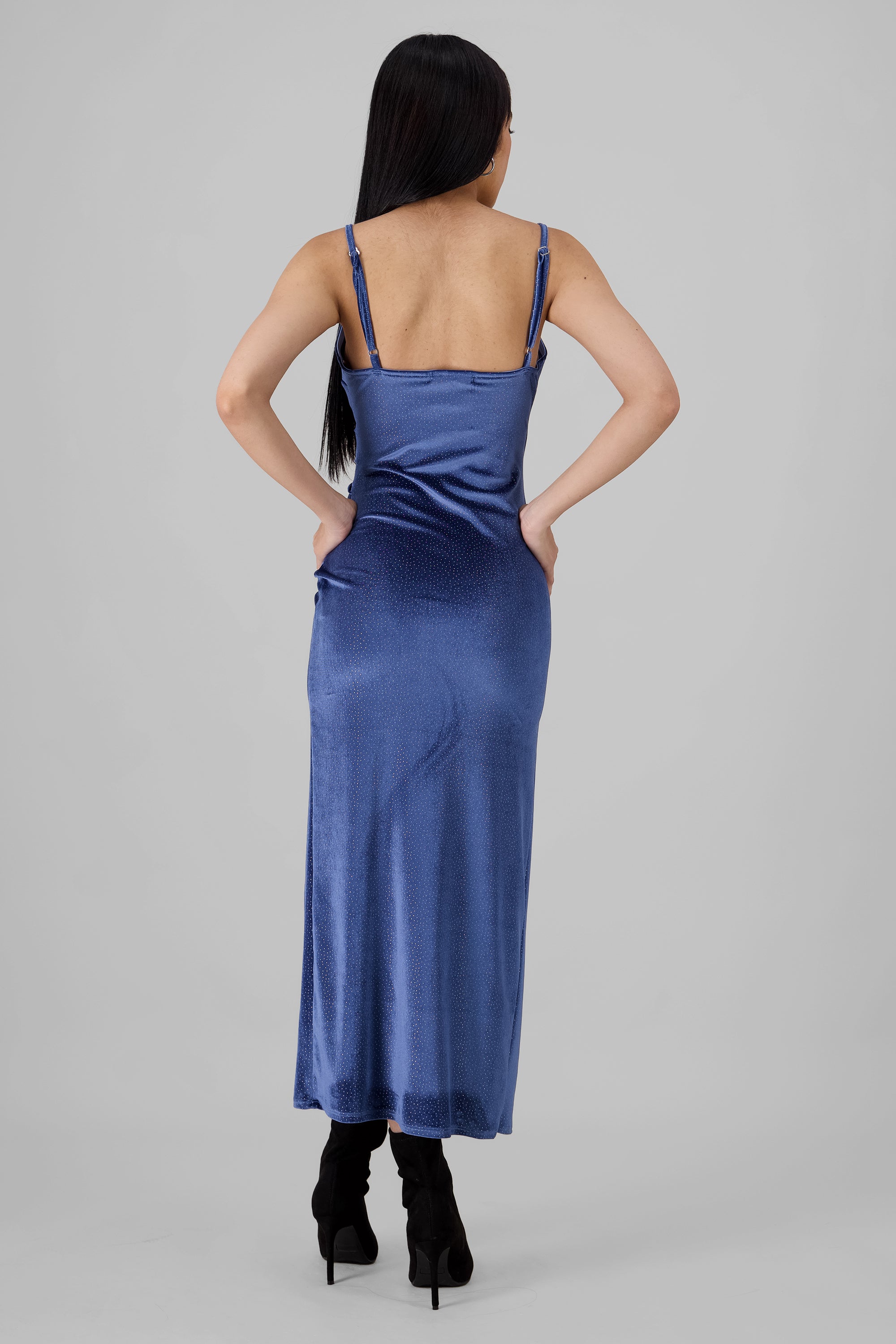 MIDI DRESS STRONGS THAT BLUE