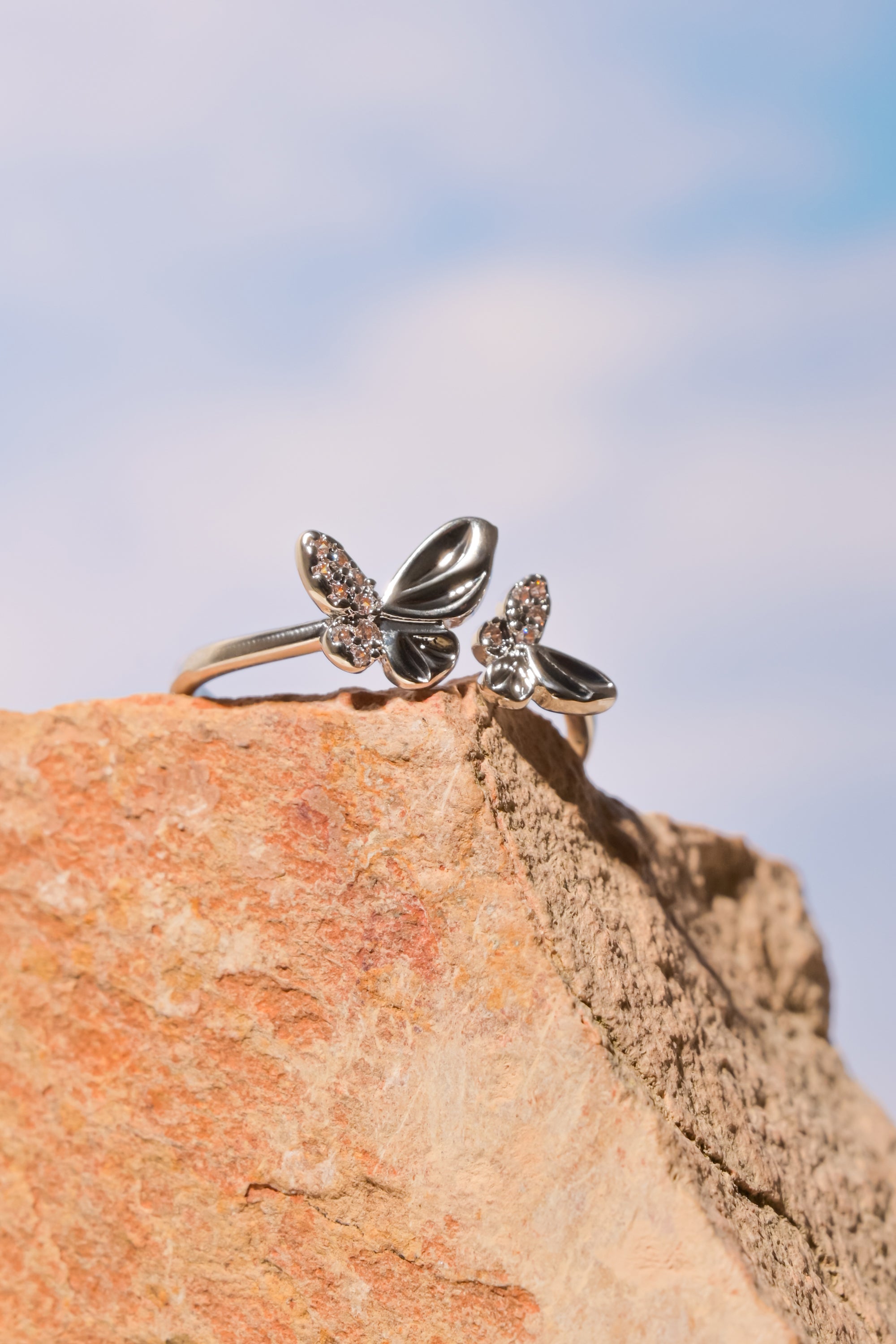 Anillo Mariposa Dolbe Pq PLATA