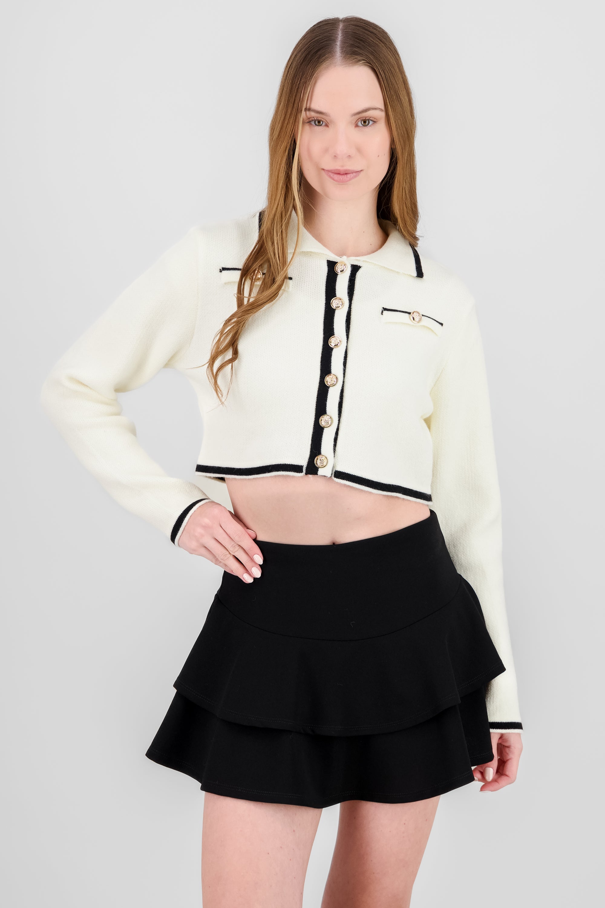 Short Contrast Nueter White Combo