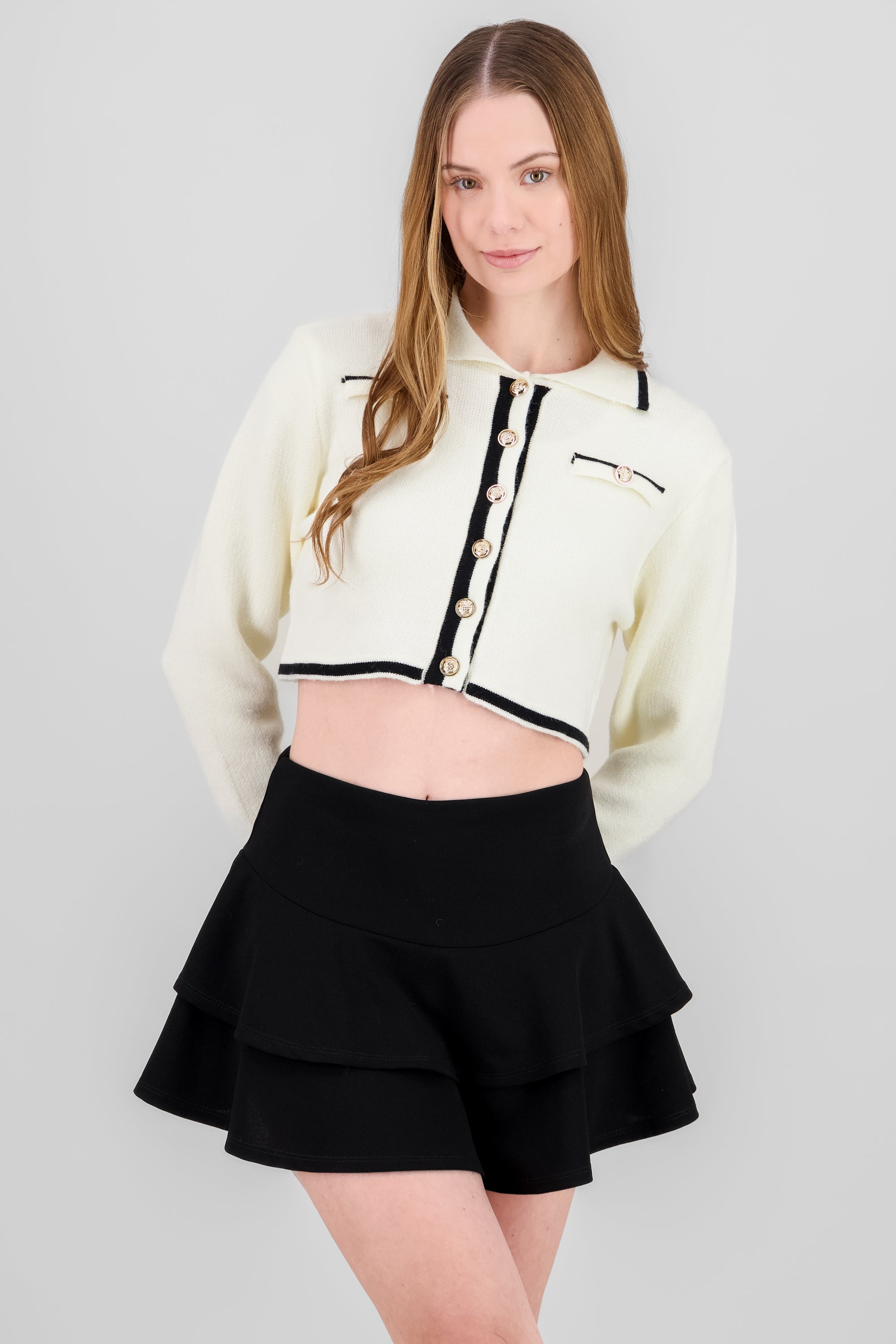 Short Contrast Nueter White Combo
