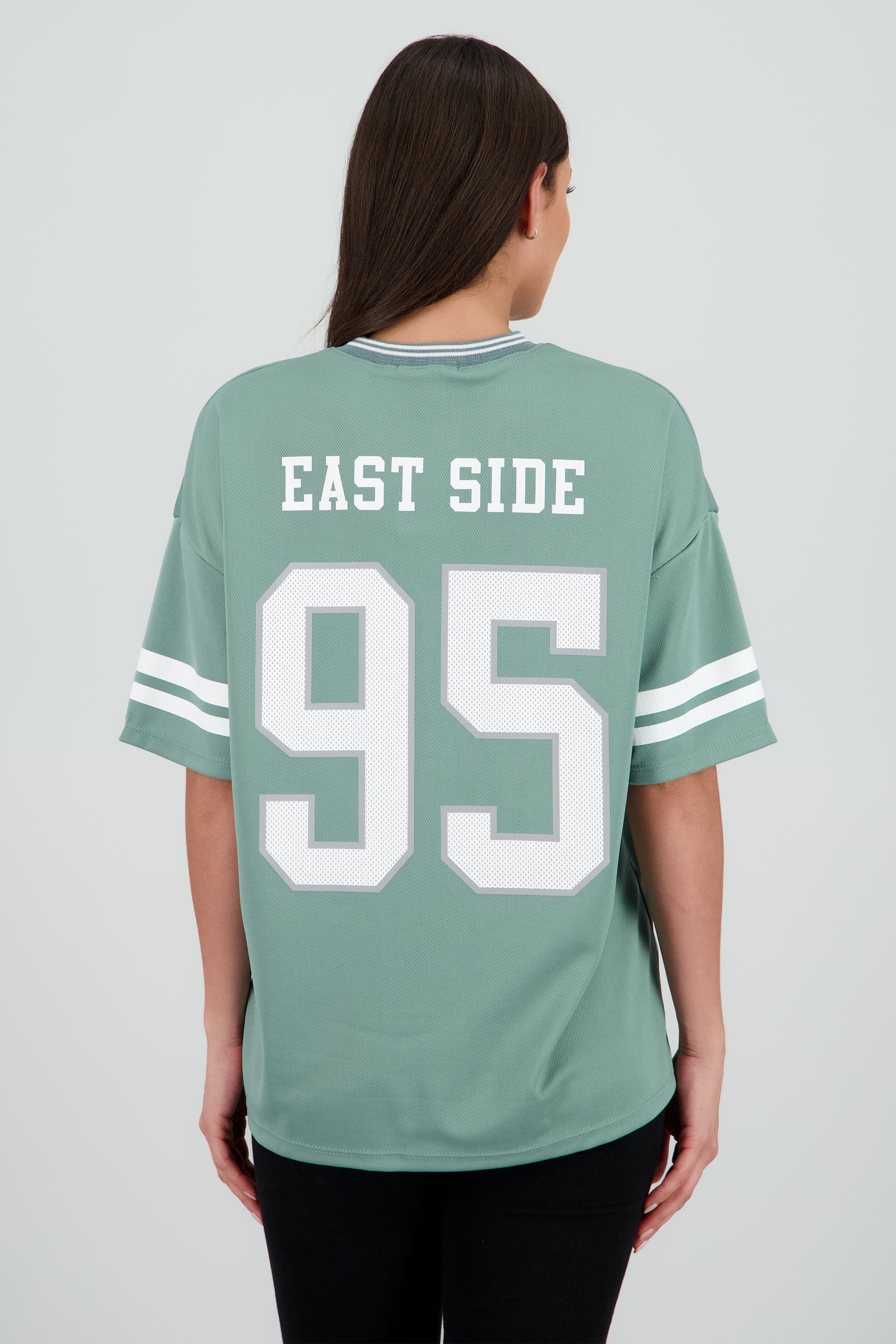 Playera deportiva estampado numeros SAGE
