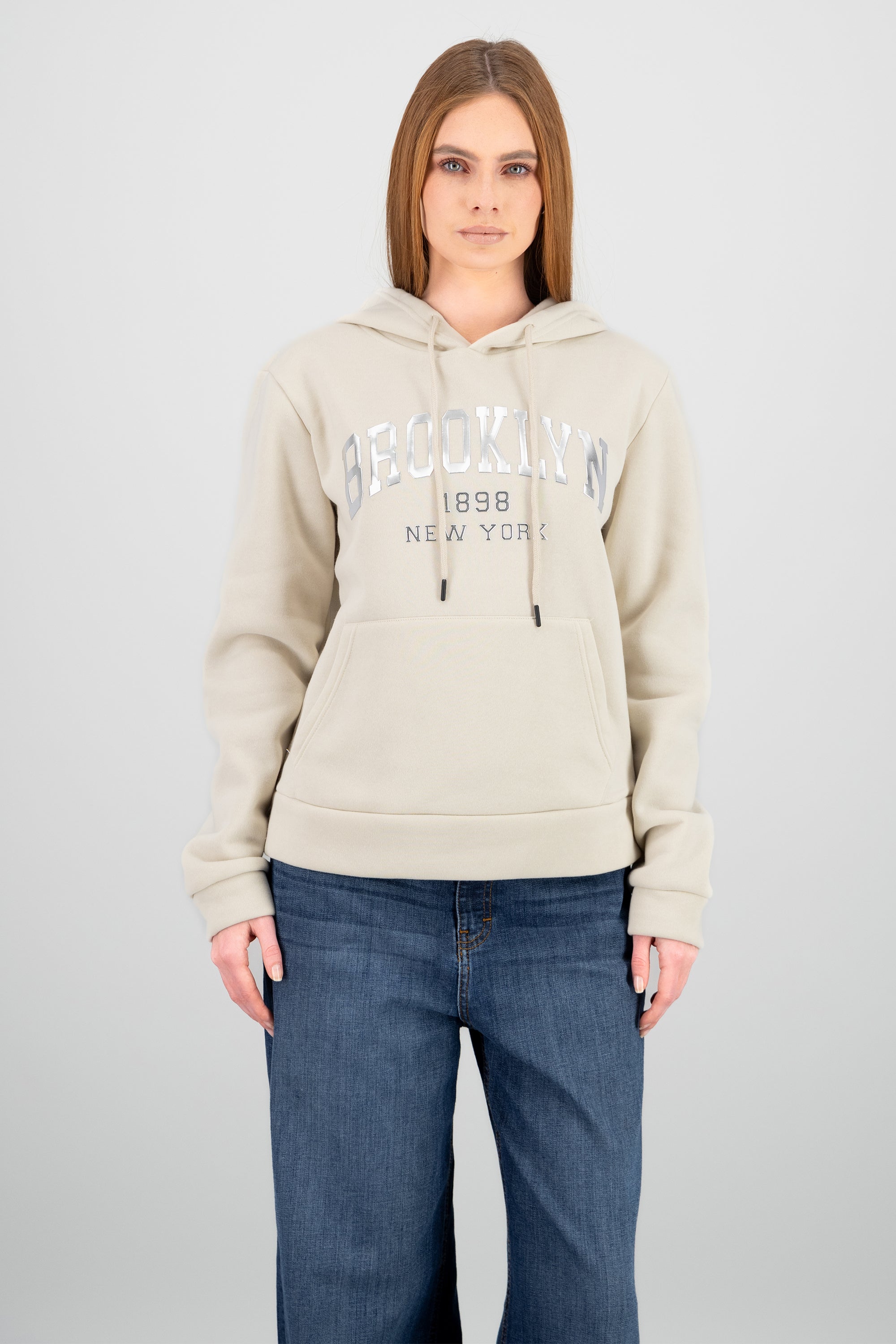 Sudadera brooklyn metalico KHAKI
