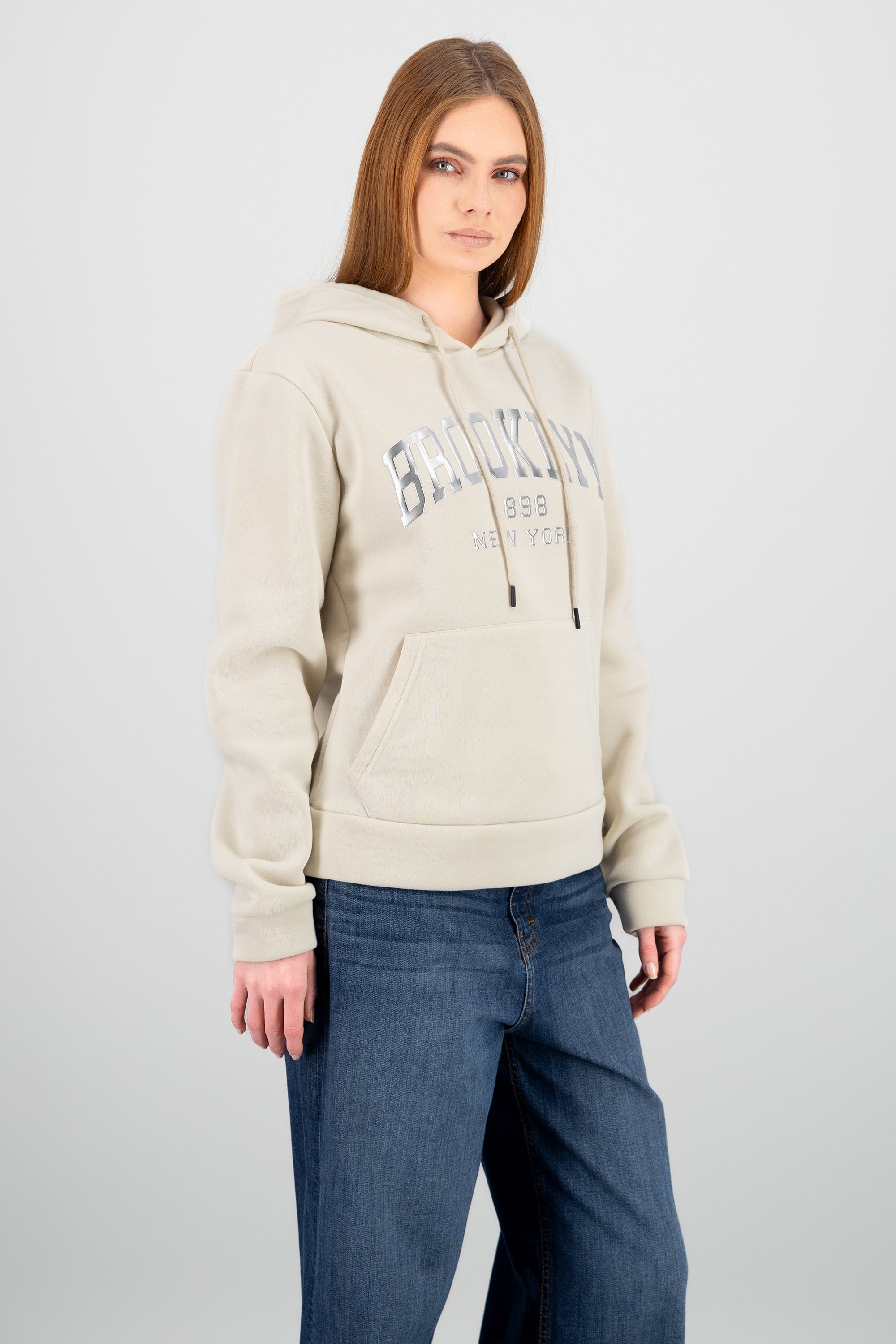 Sudadera brooklyn metalico KHAKI