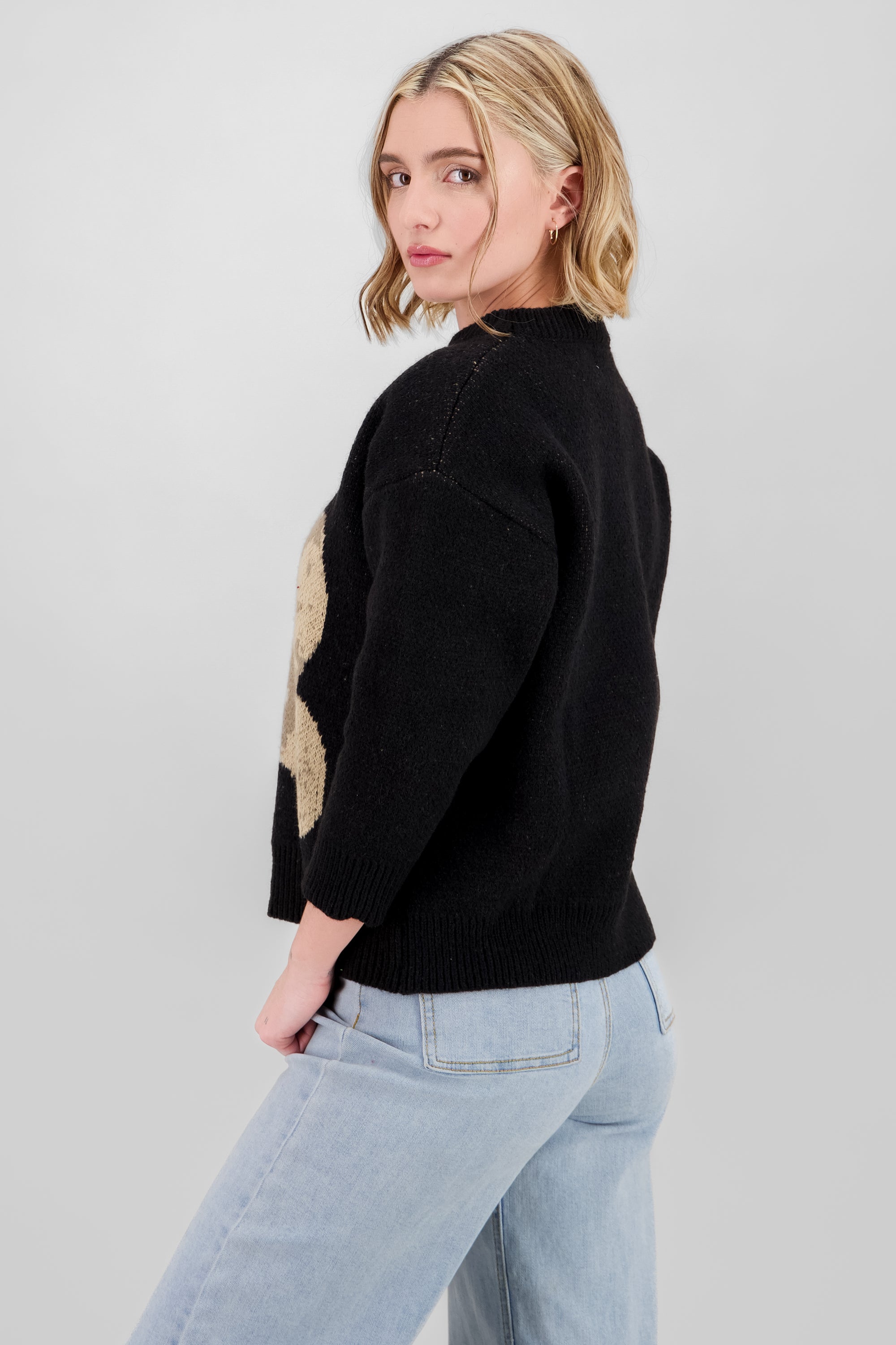 Sueter oso NEGRO COMBO