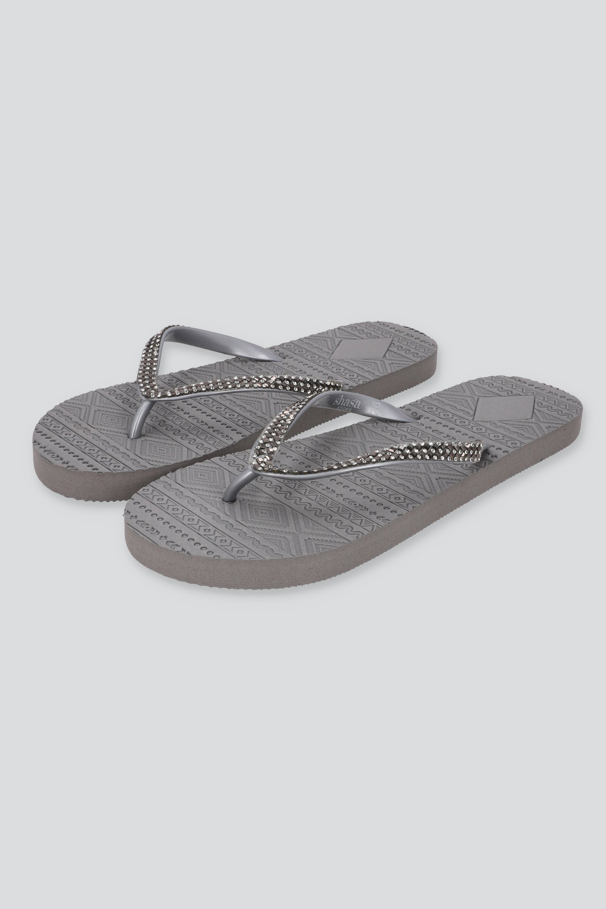 Flip Flop Print Tribal GRIS