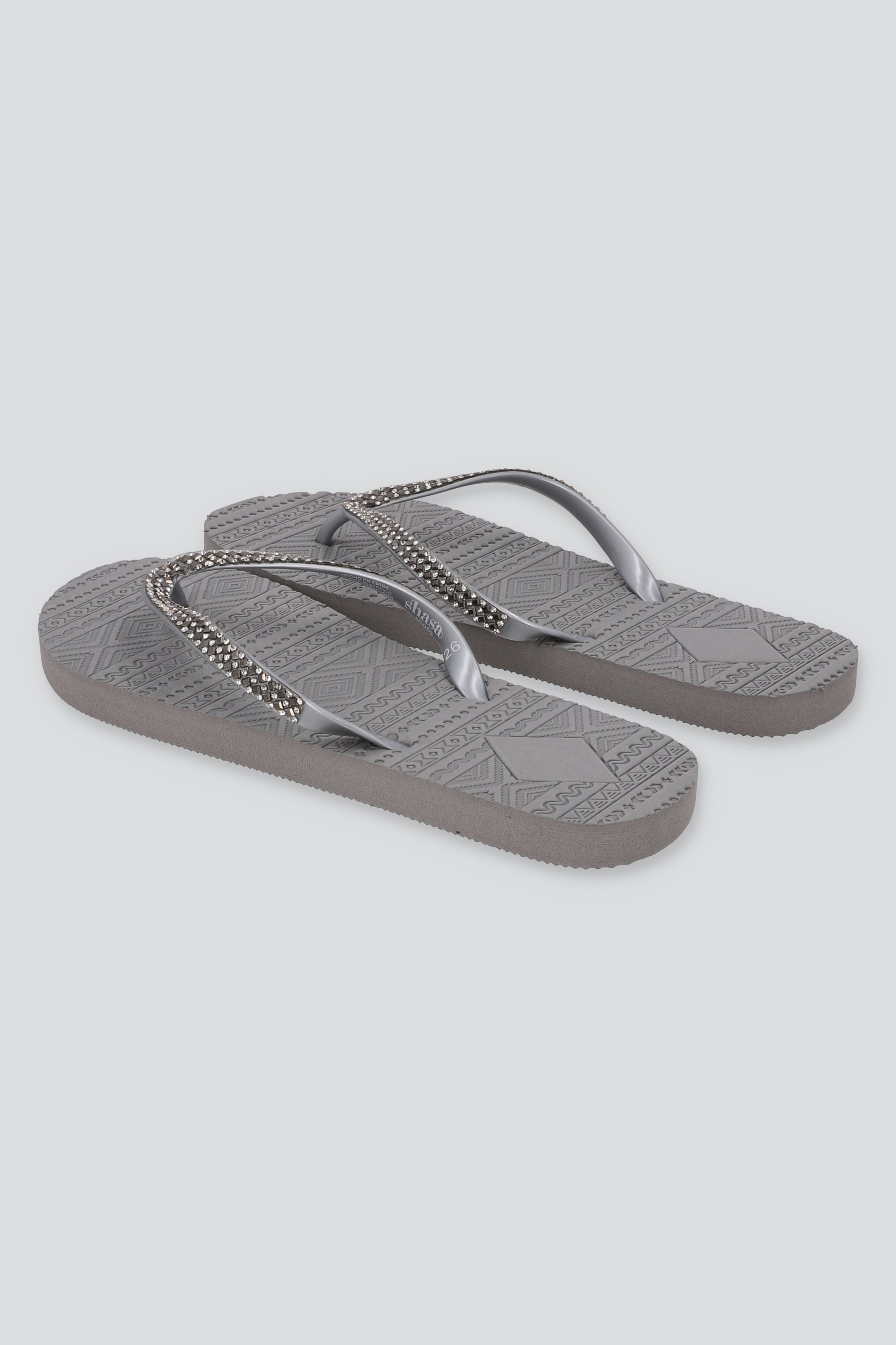Flip Flop Print Tribal GRIS