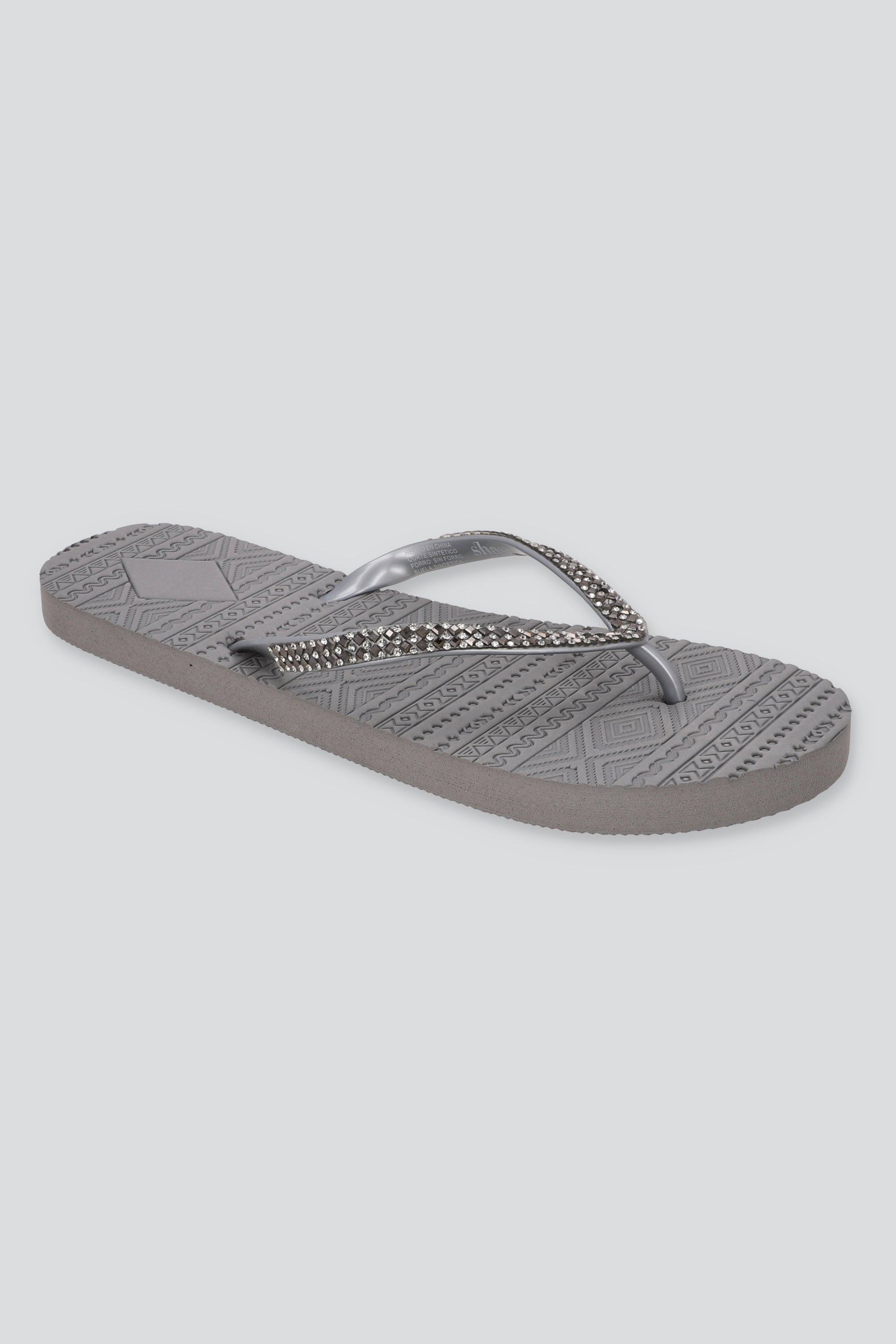 Flip Flop Print Tribal GRIS
