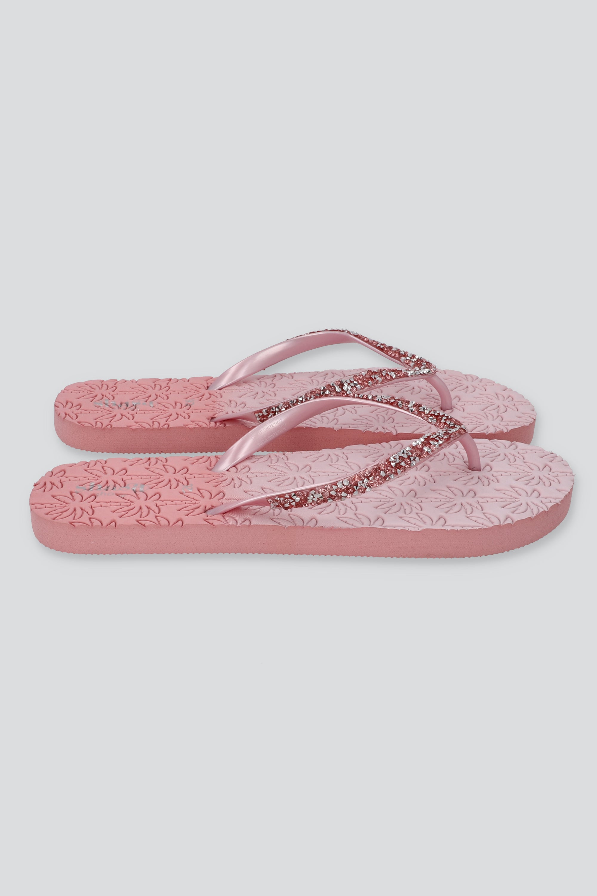 Flip Flop Textura Palmera ROSA