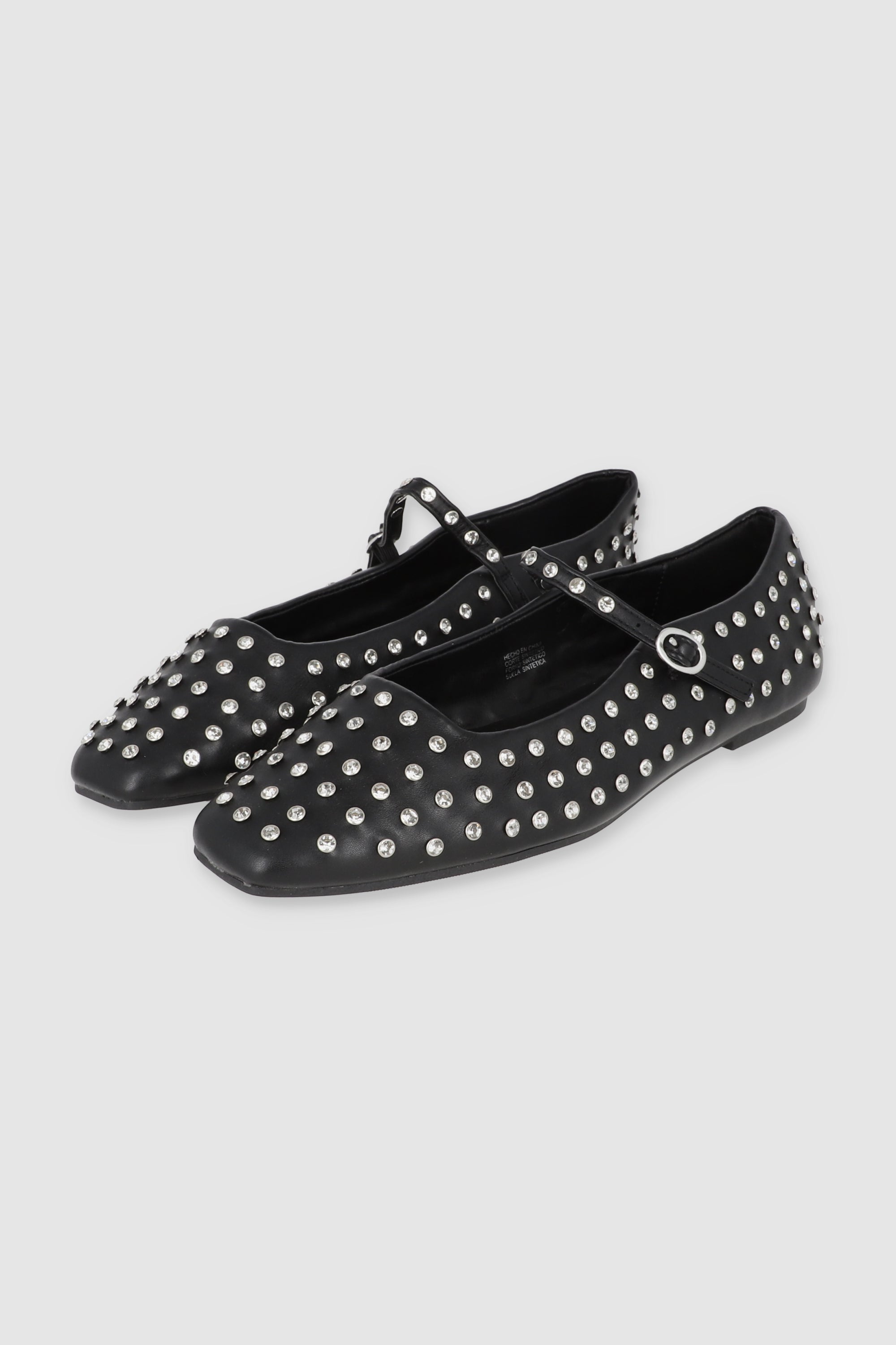 FLAT BRILLOS SENCILLA NEGRO
