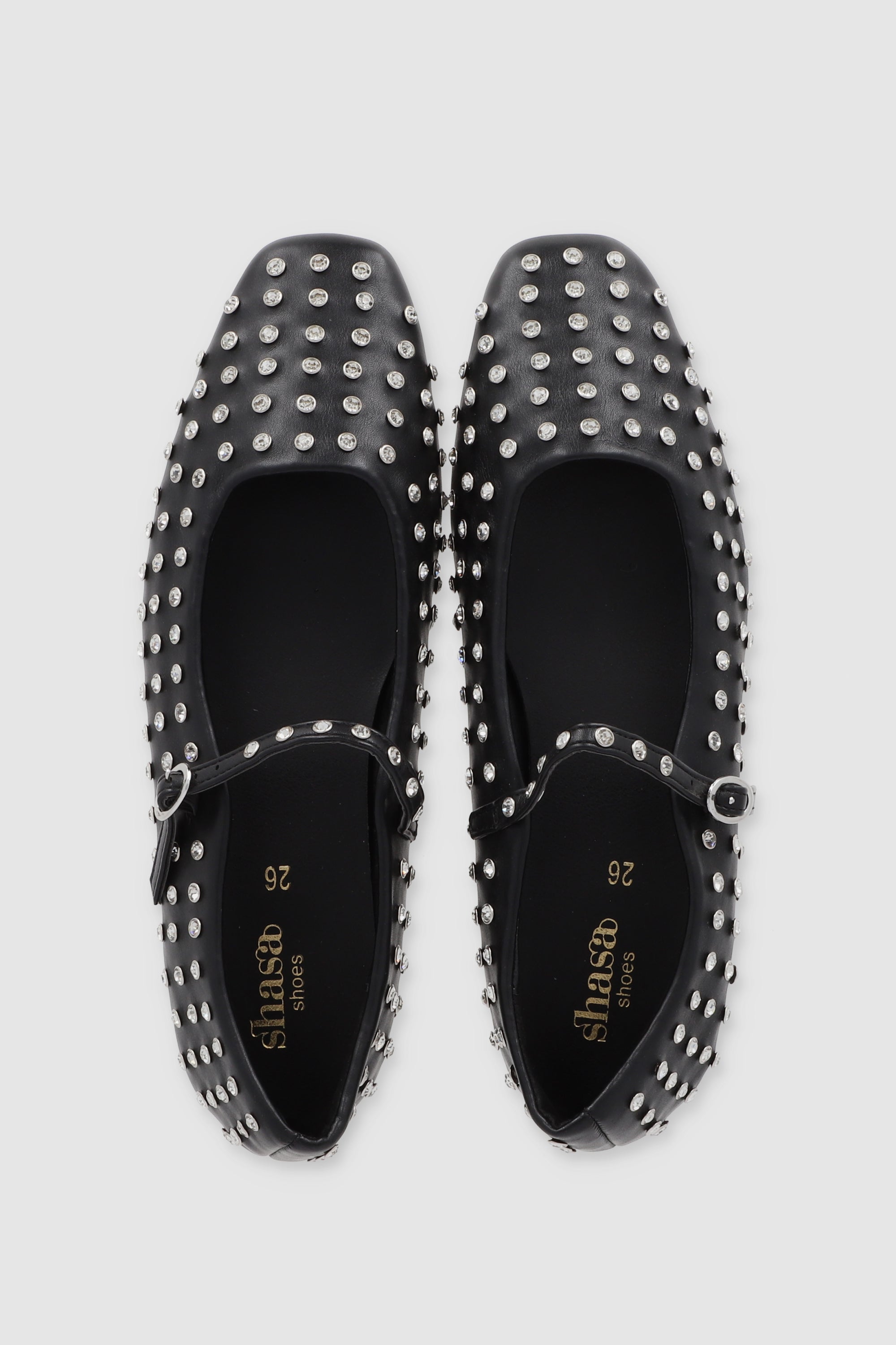 FLAT BRILLOS SENCILLA NEGRO