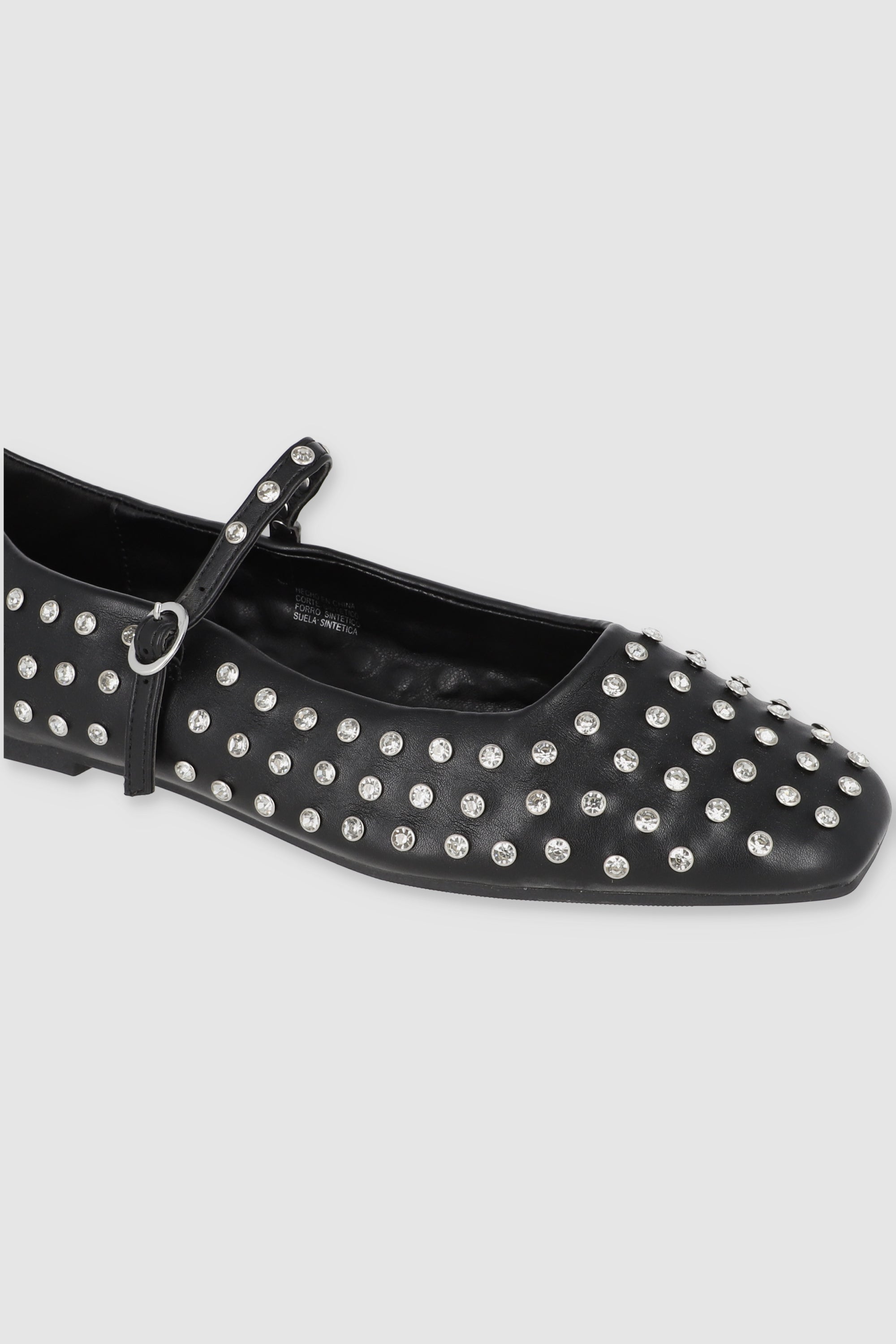 FLAT BRILLOS SENCILLA NEGRO