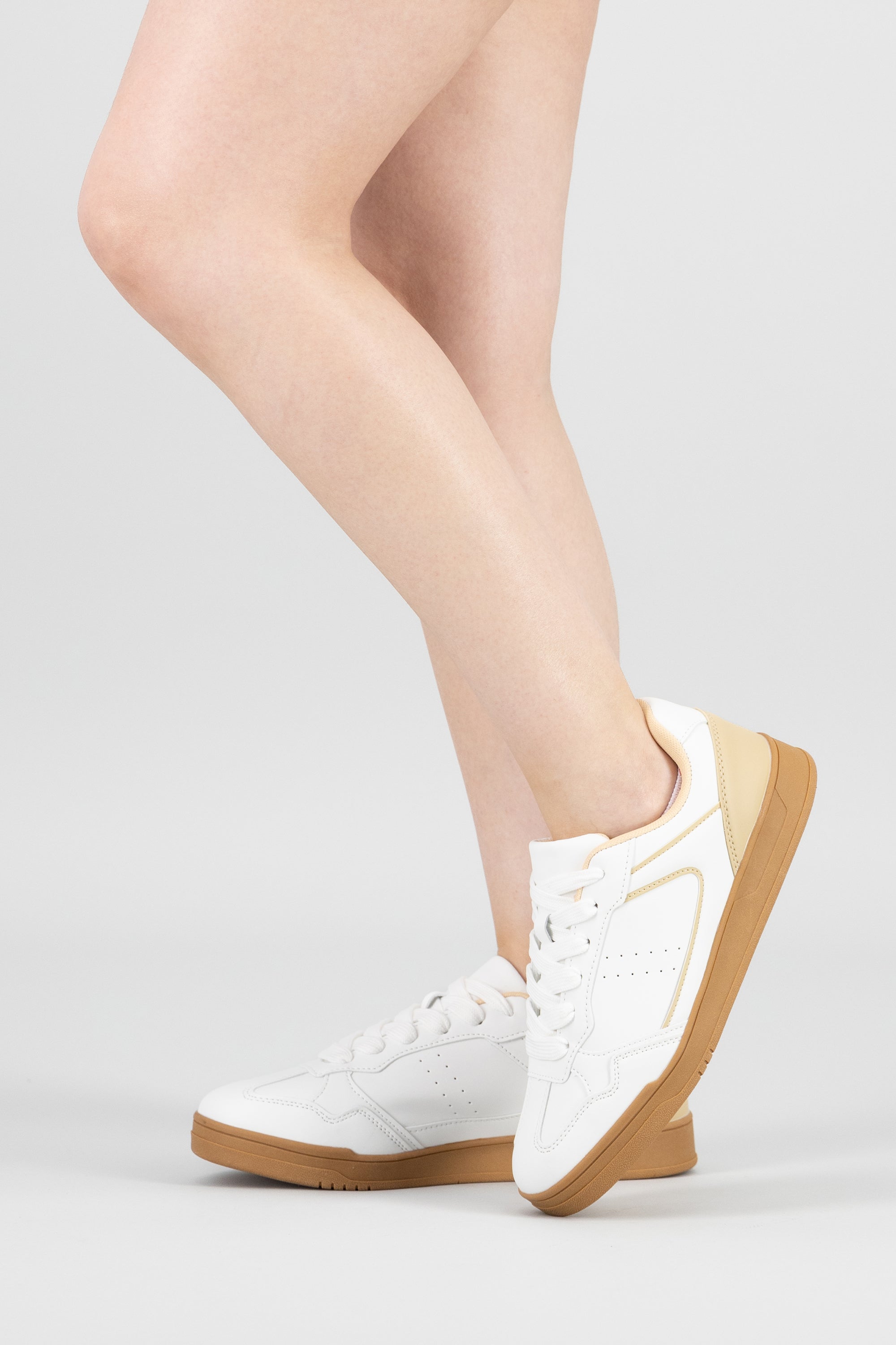 Tenis skater bloques BEIGE