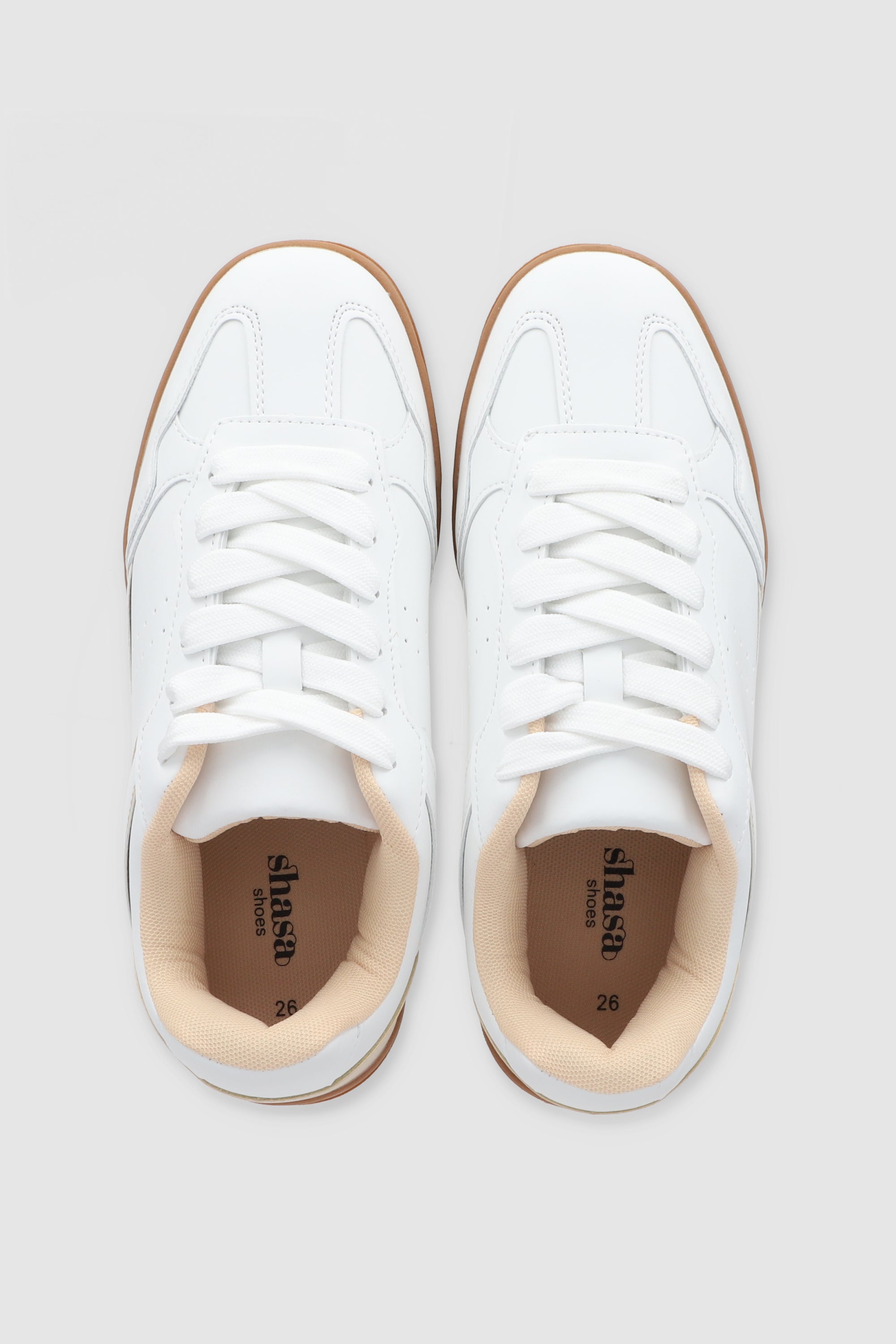 Tenis skater bloques BEIGE