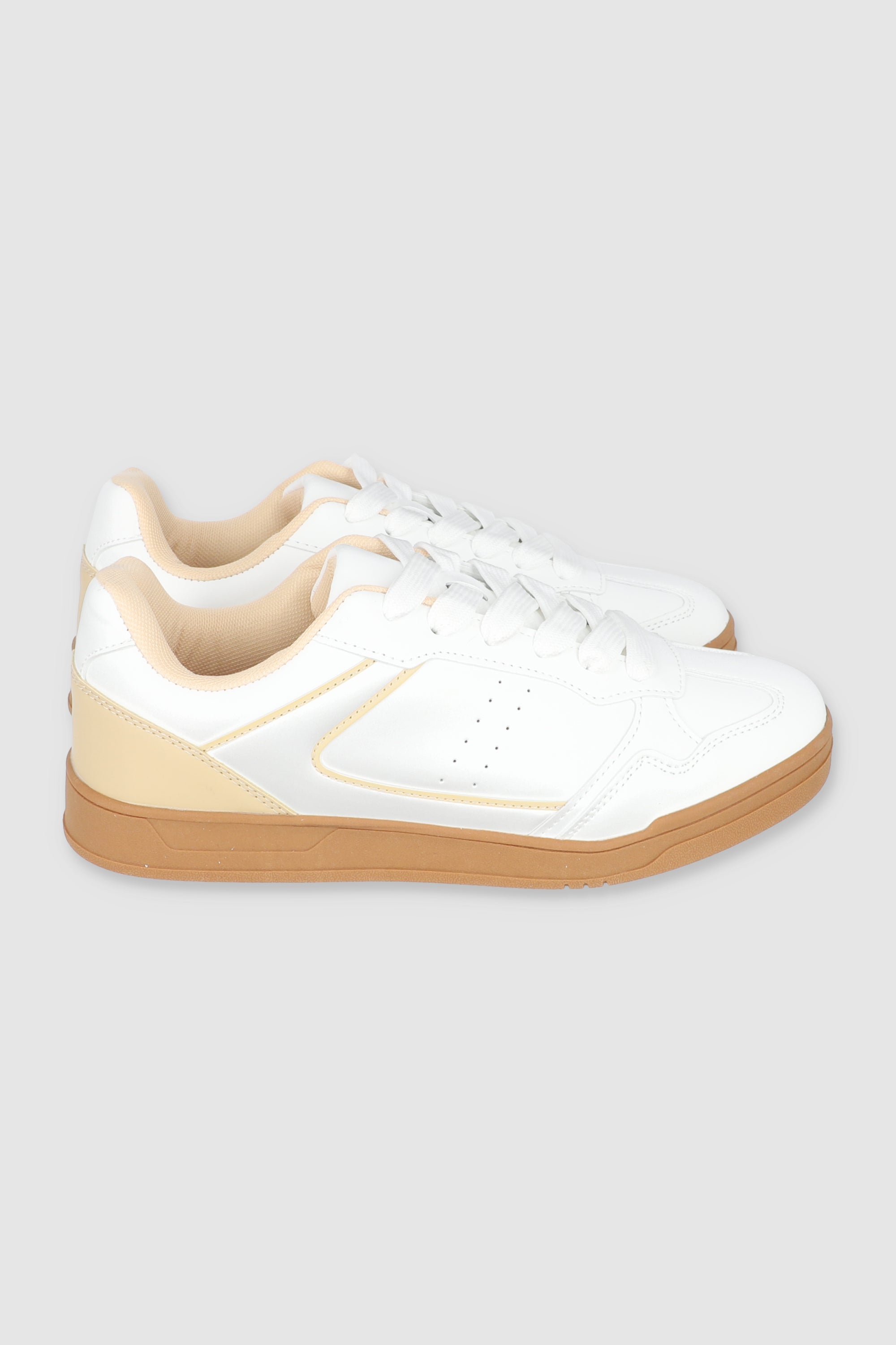 Tenis skater bloques BEIGE