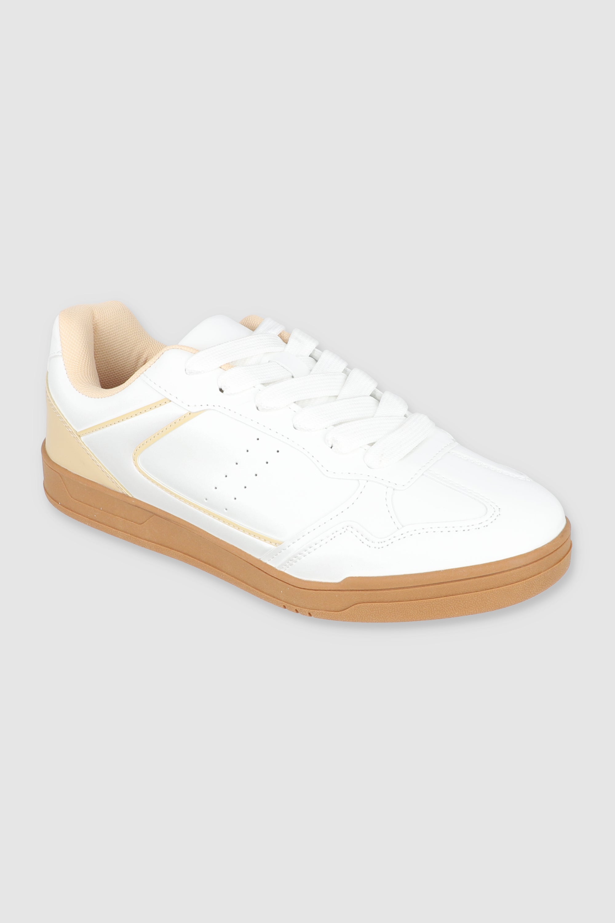 Tenis skater bloques BEIGE
