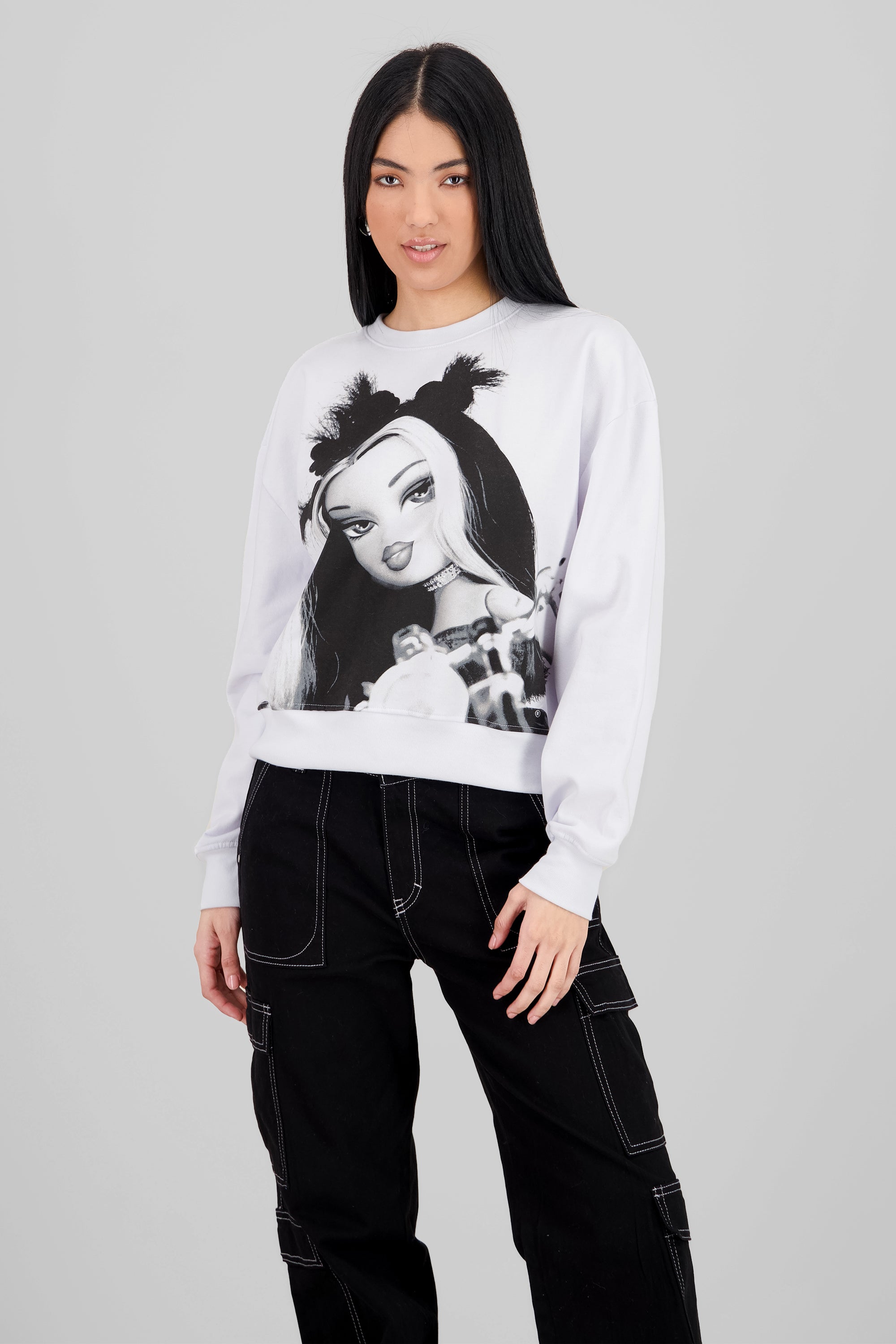 Sudadera bratz muñeca BLANCO
