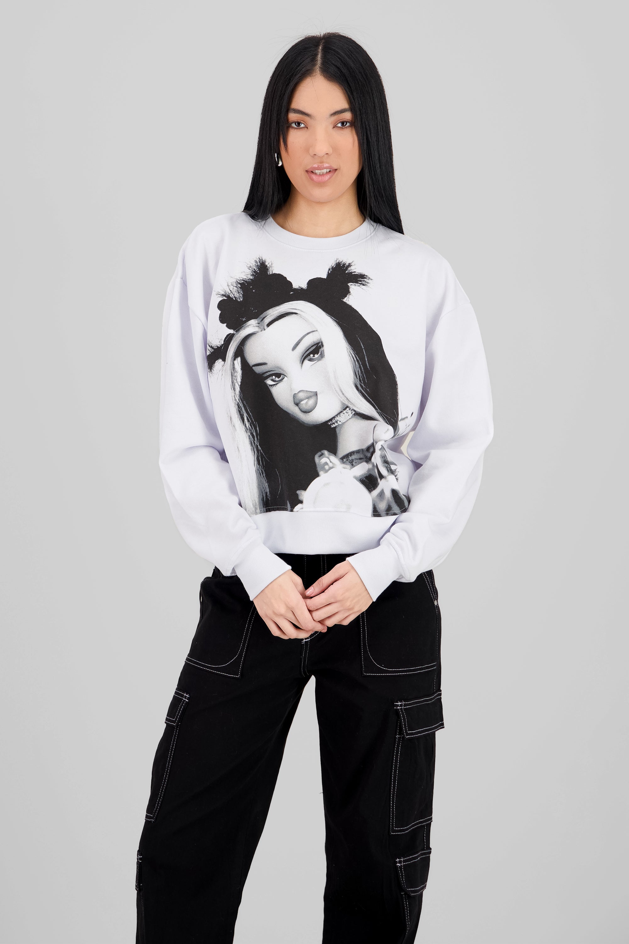 Sudadera bratz muñeca BLANCO