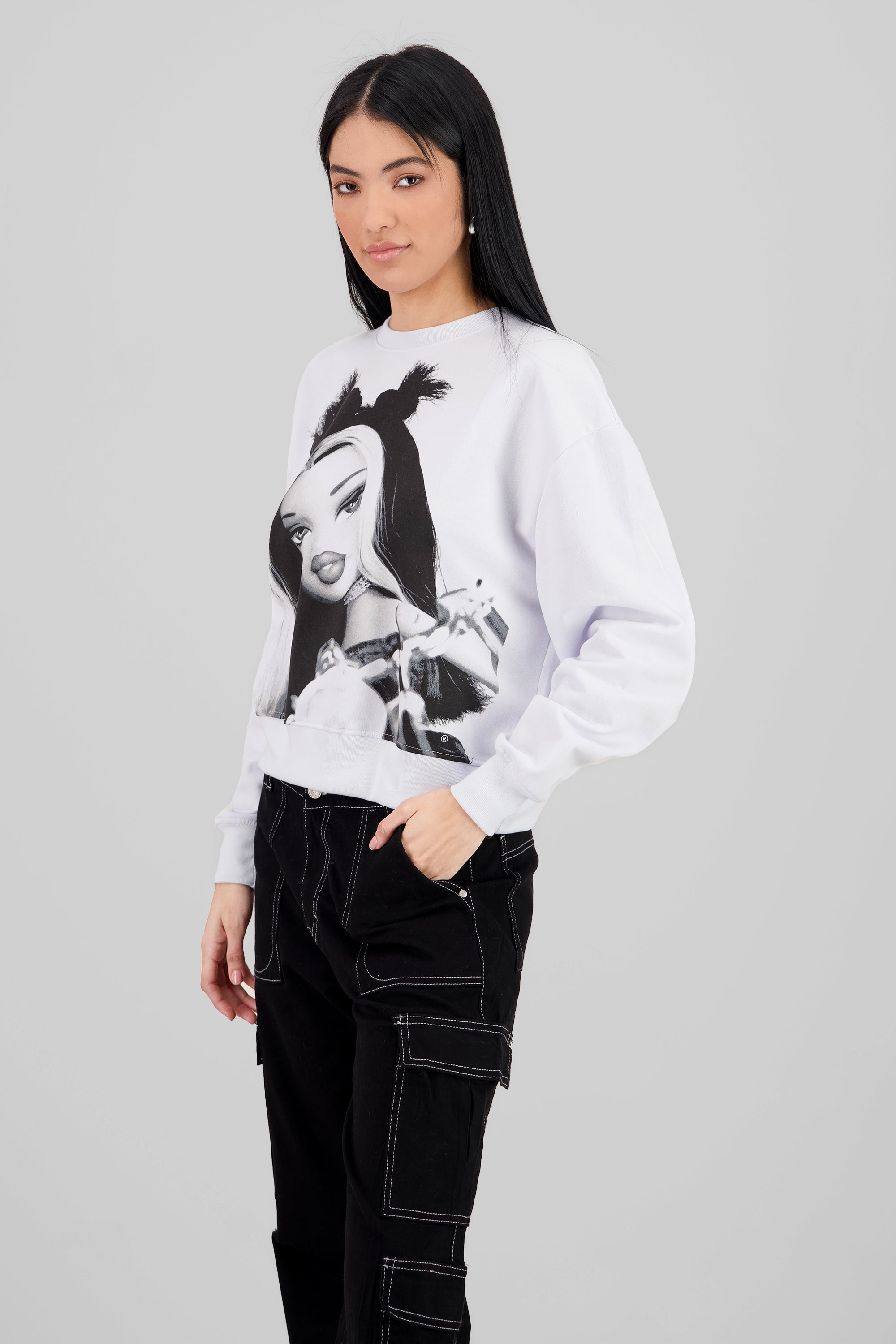 Sudadera bratz muñeca BLANCO