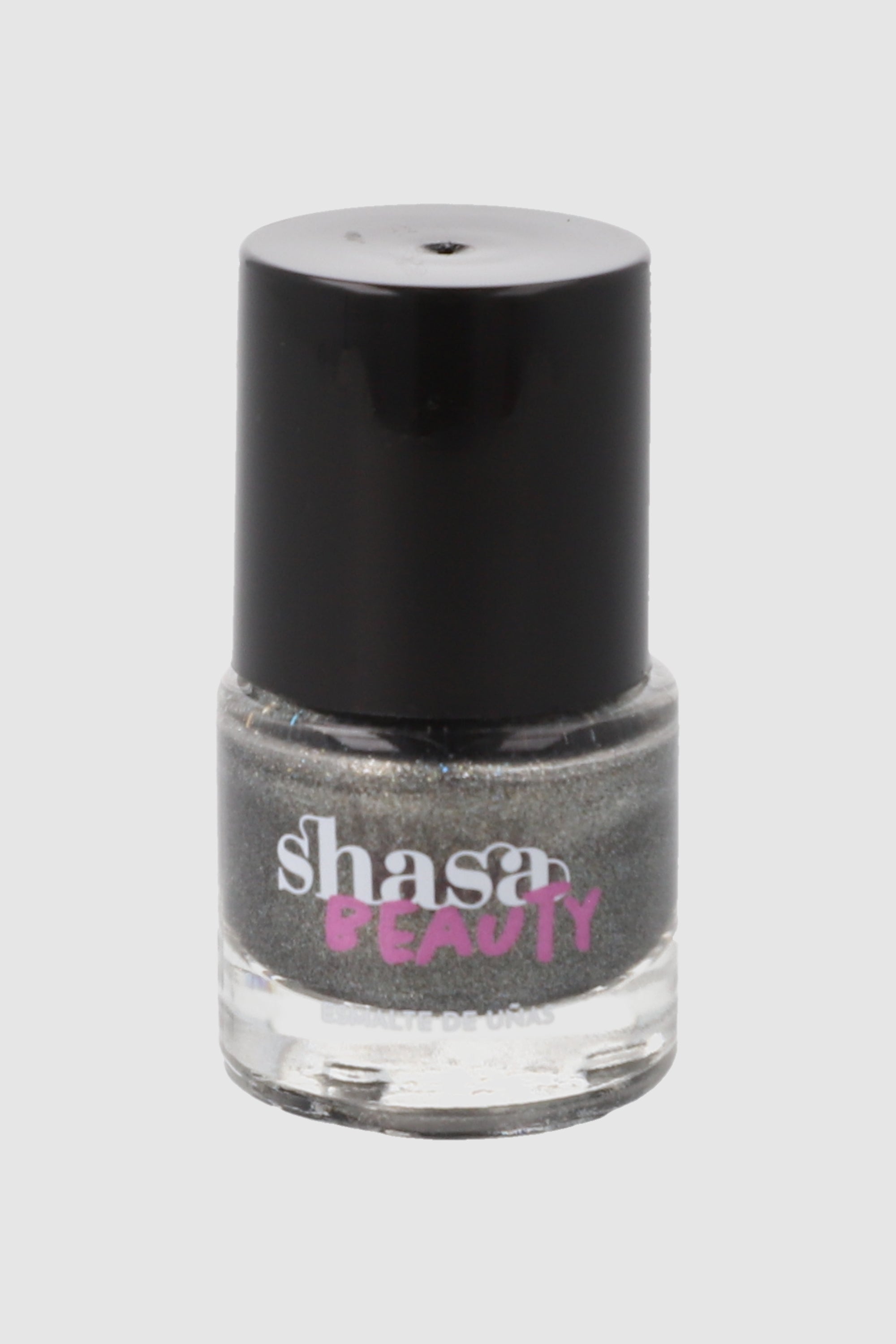 Esmalte mini brillos metalico GRIS