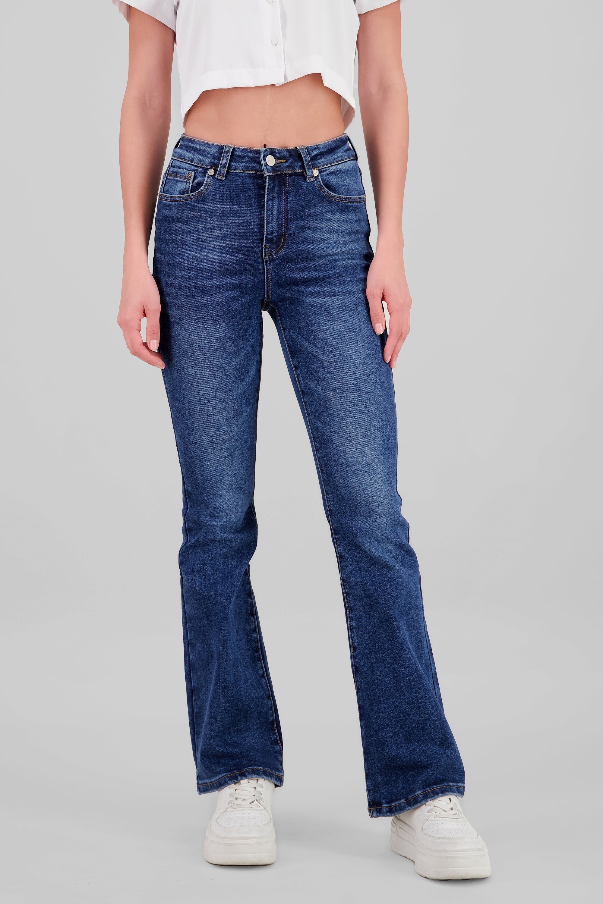 Jeans flare slim MEDIUM WASH