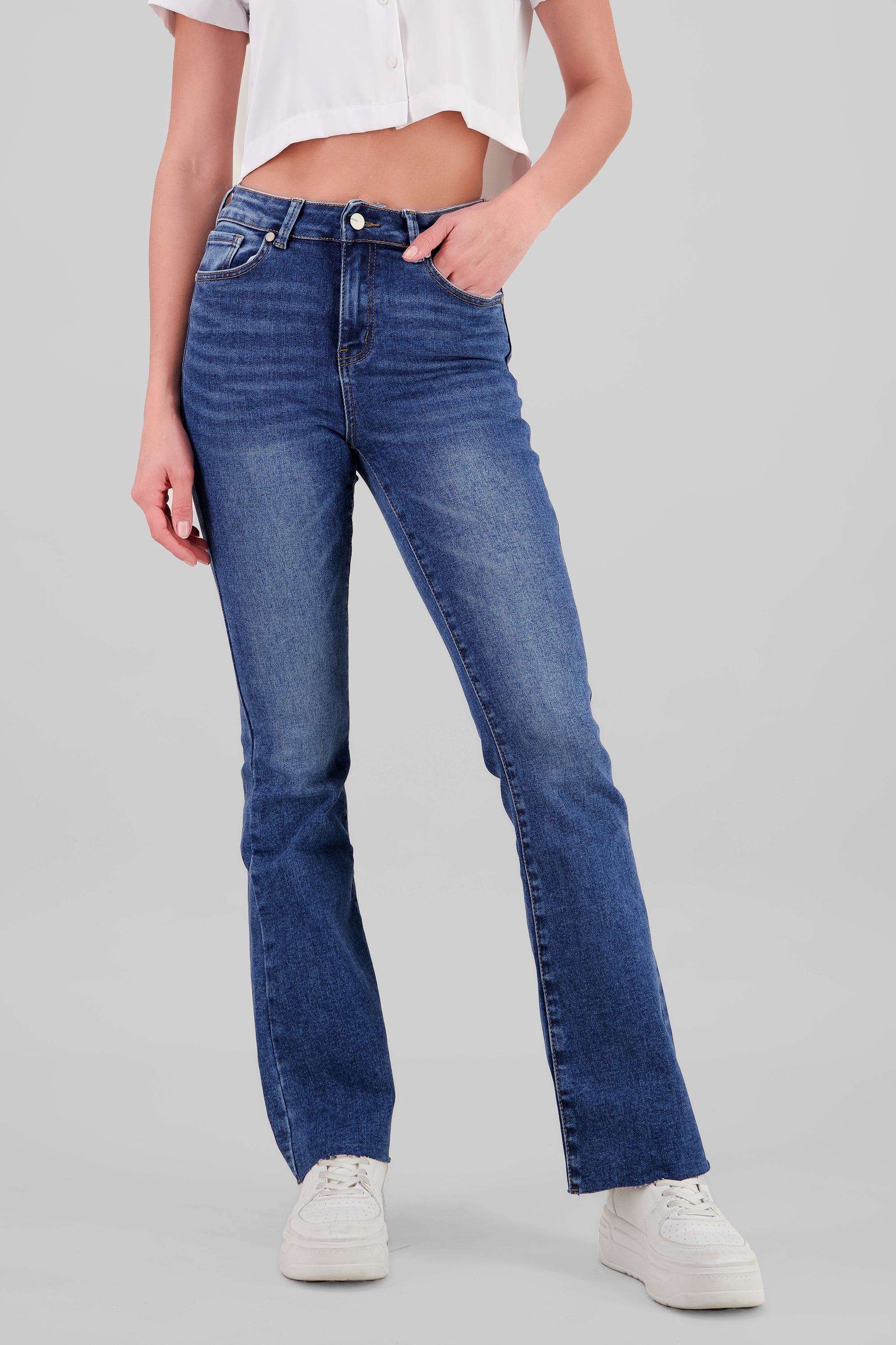 Jeans flare comfort LIGHT WASH
