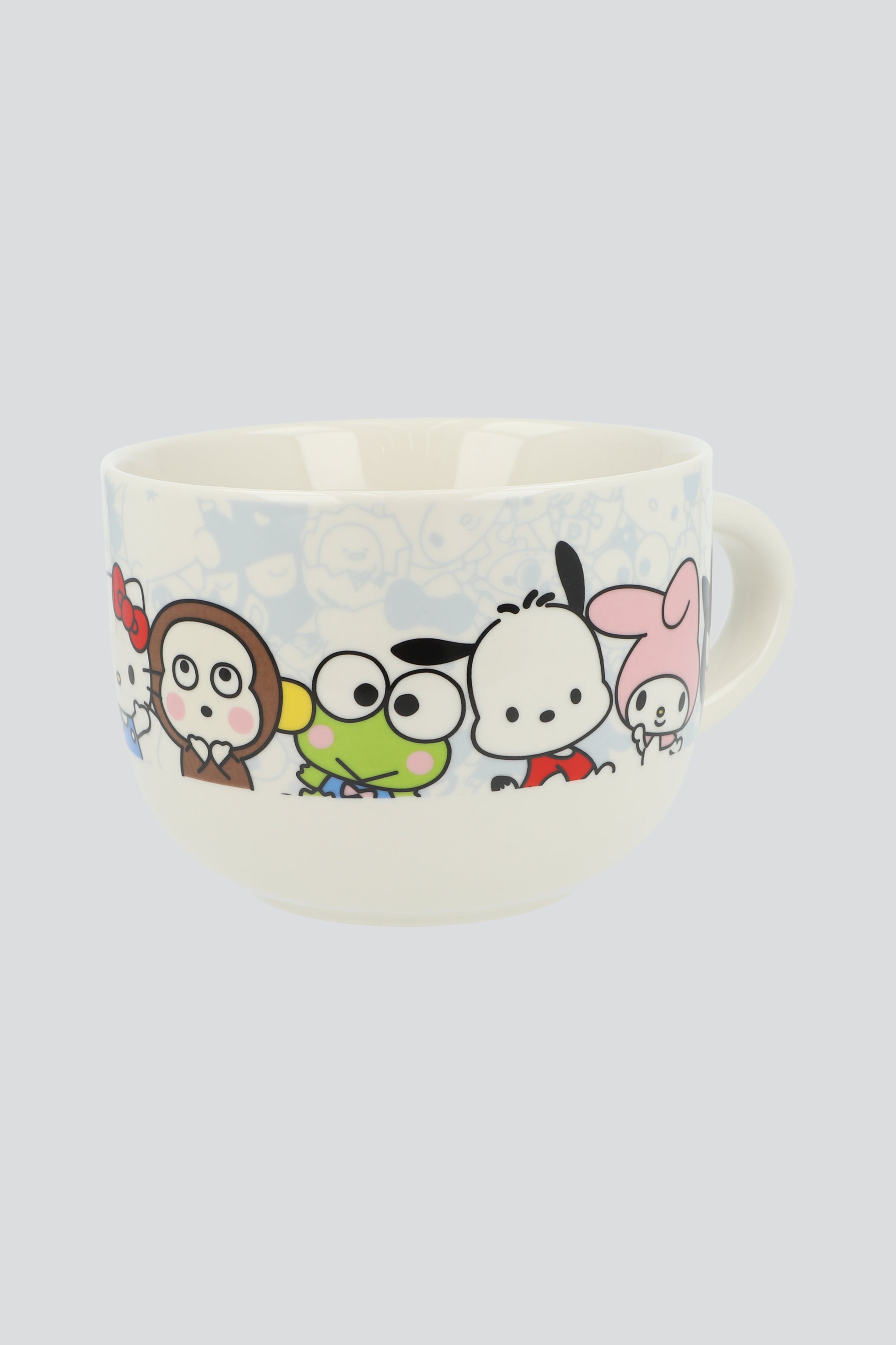 Taza jumbo hello kitty amigos BLANCO