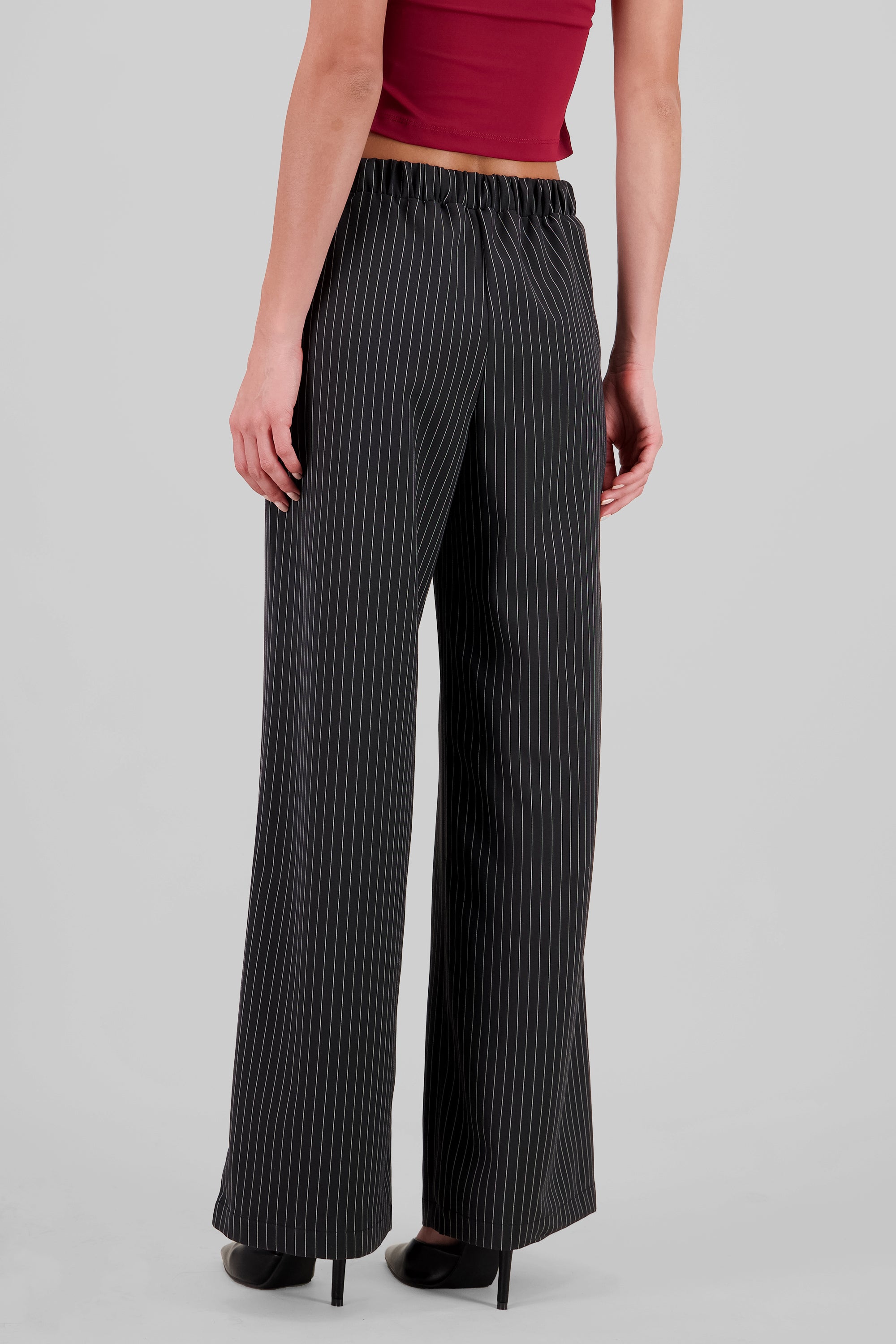 Pantalon sastre lineas NEGRO