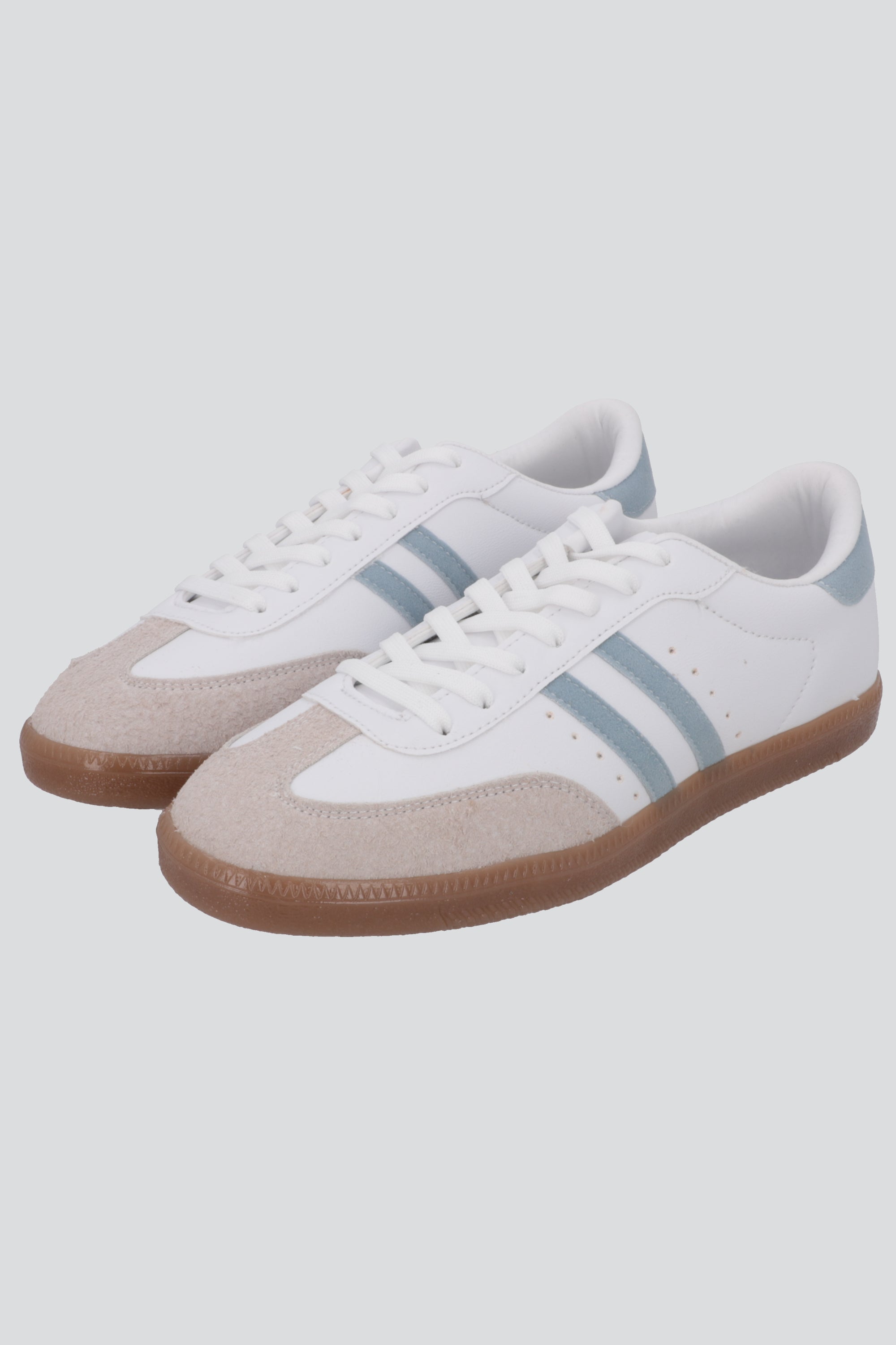 Tenis Dos Líneas Punta Durazno AZUL