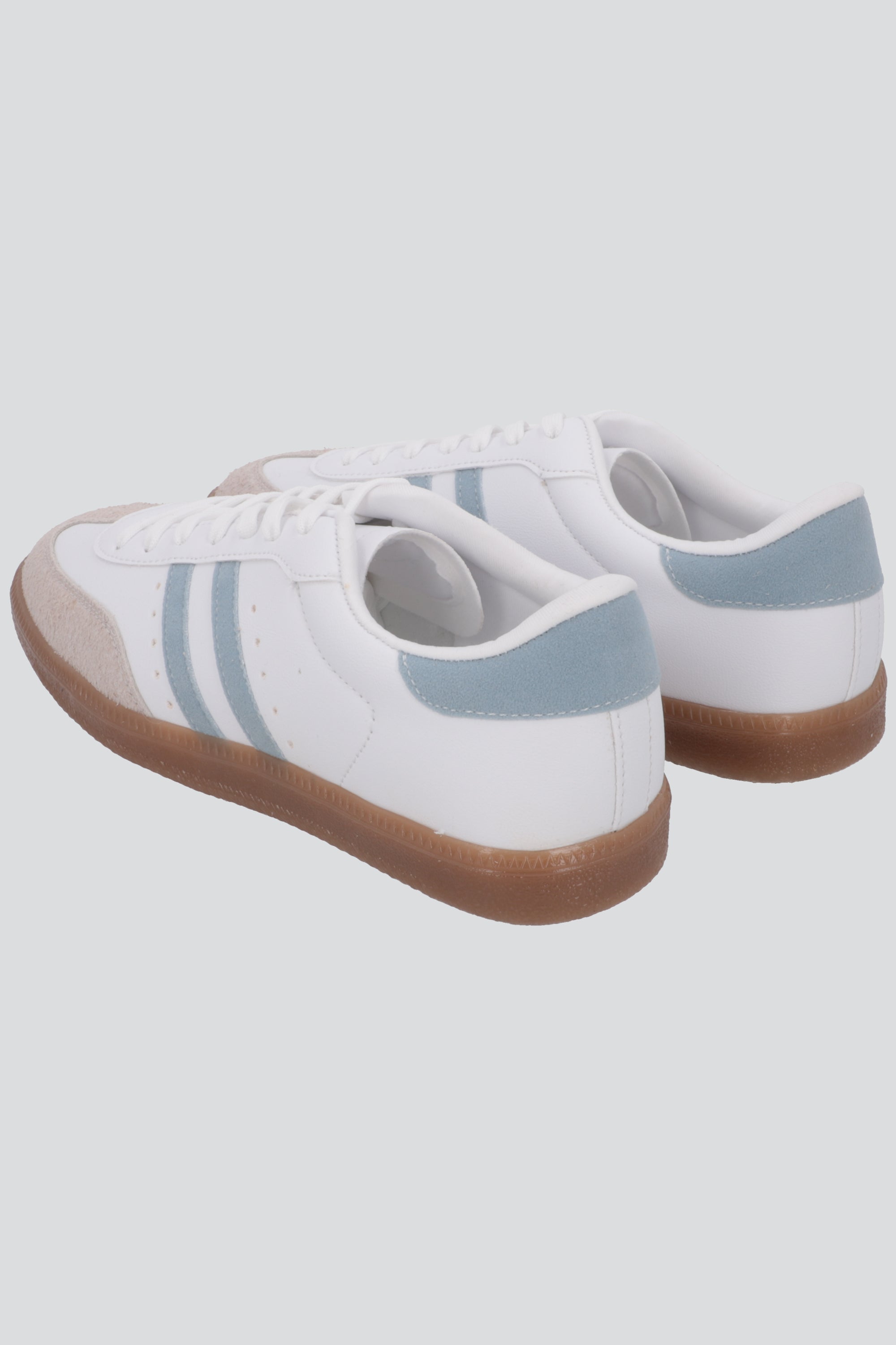 Tenis Dos Líneas Punta Durazno AZUL