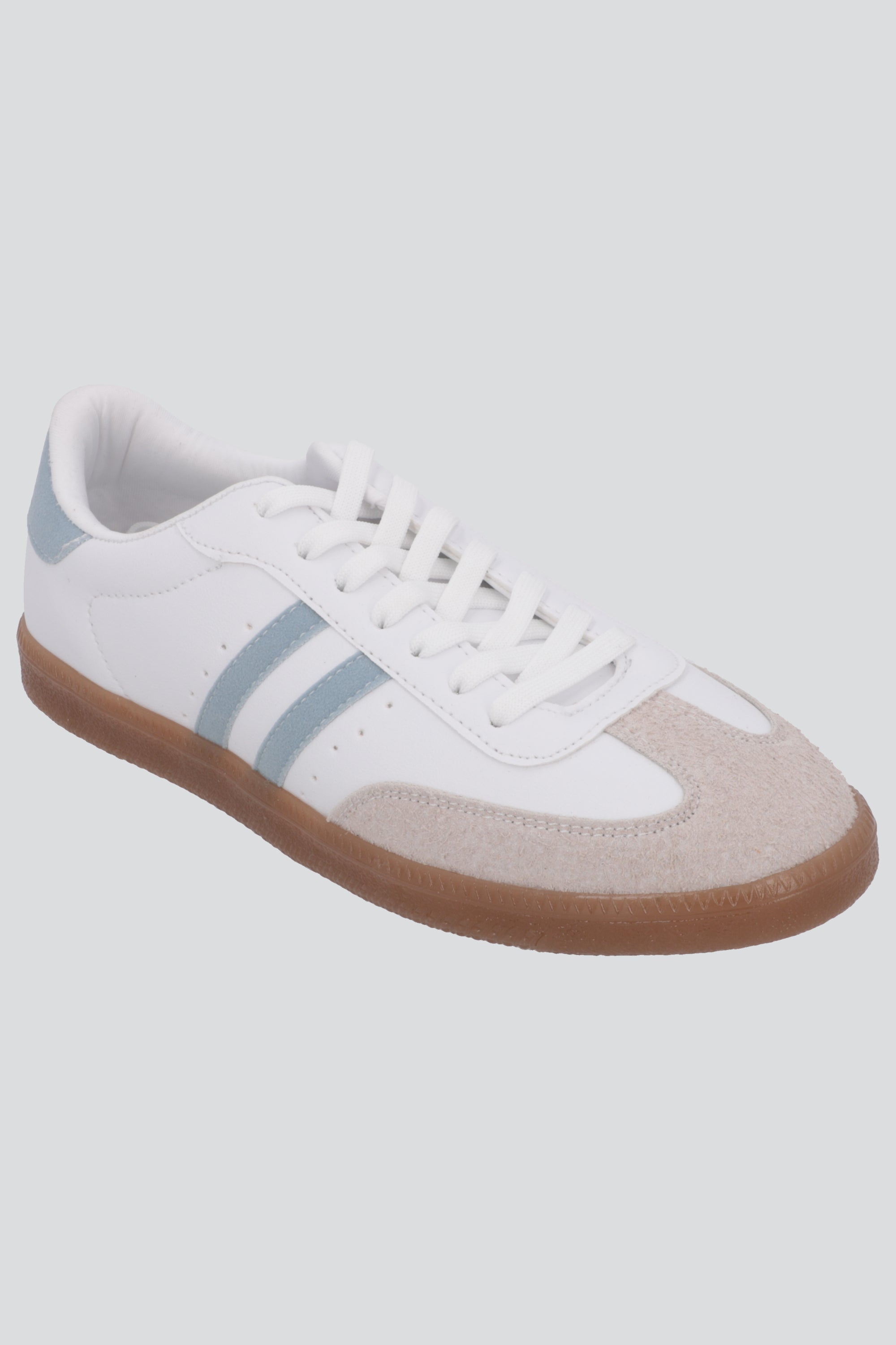 Tenis Dos Líneas Punta Durazno AZUL
