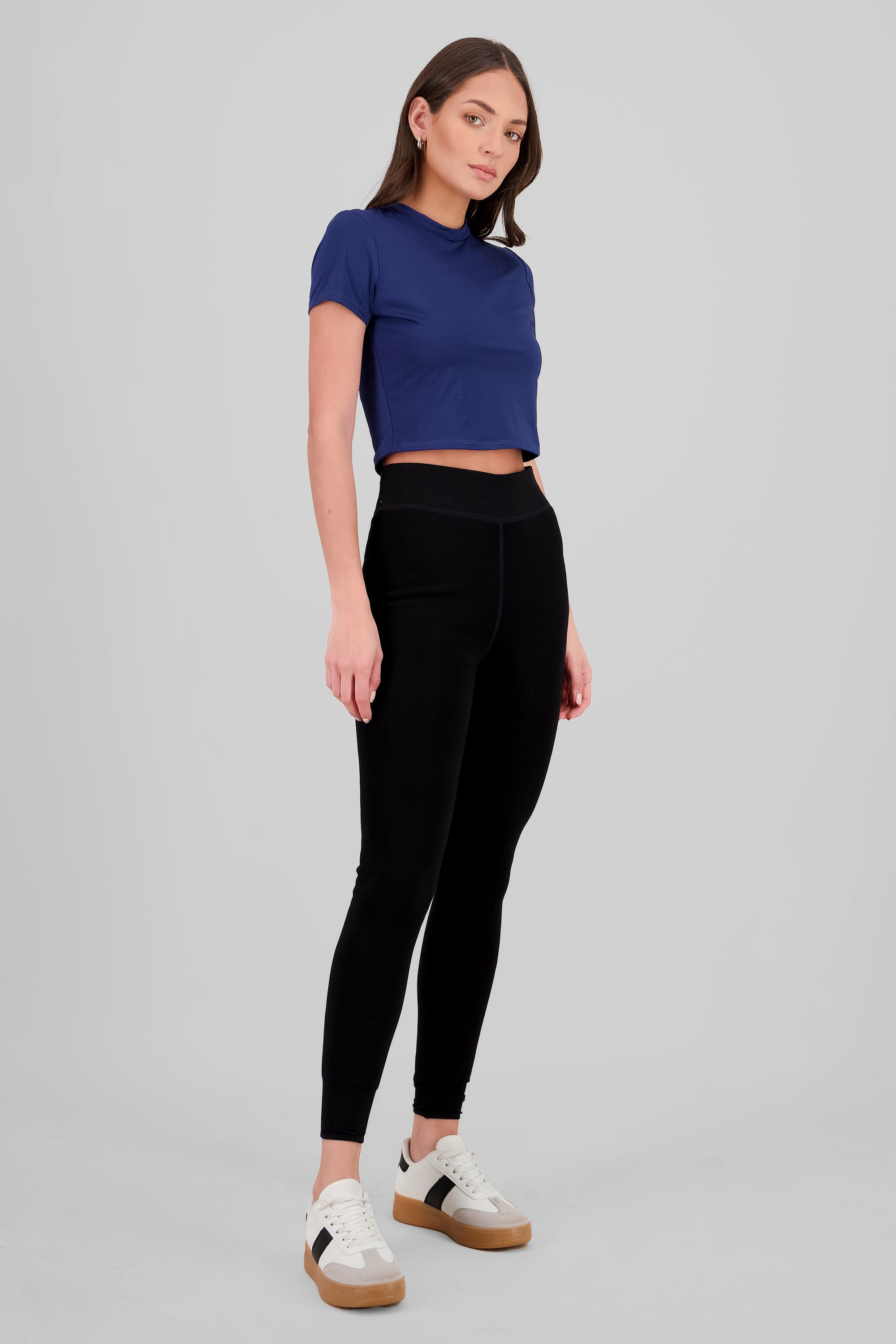 Leggins lisos polares NEGRO
