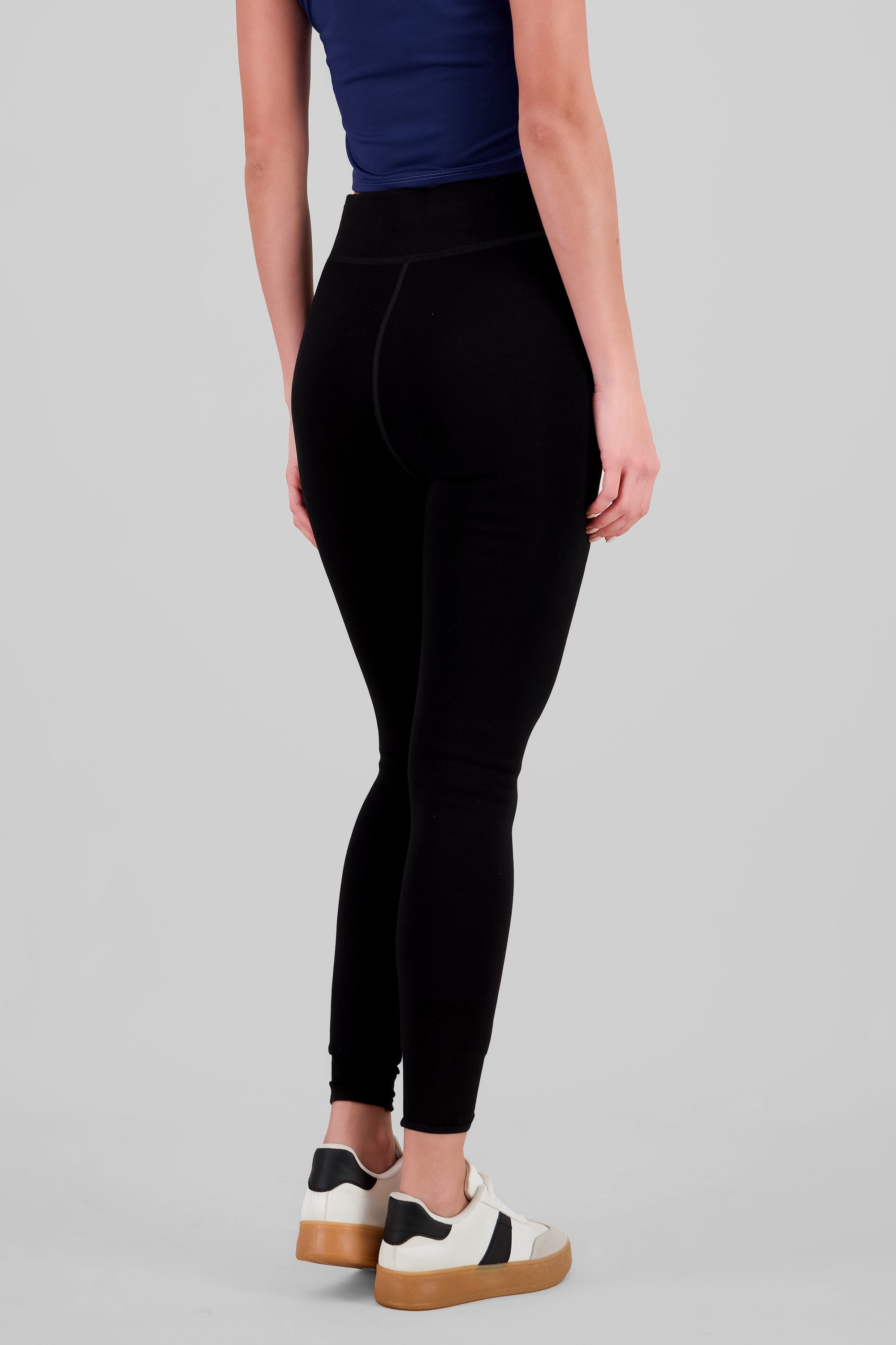 Leggins lisos polares NEGRO