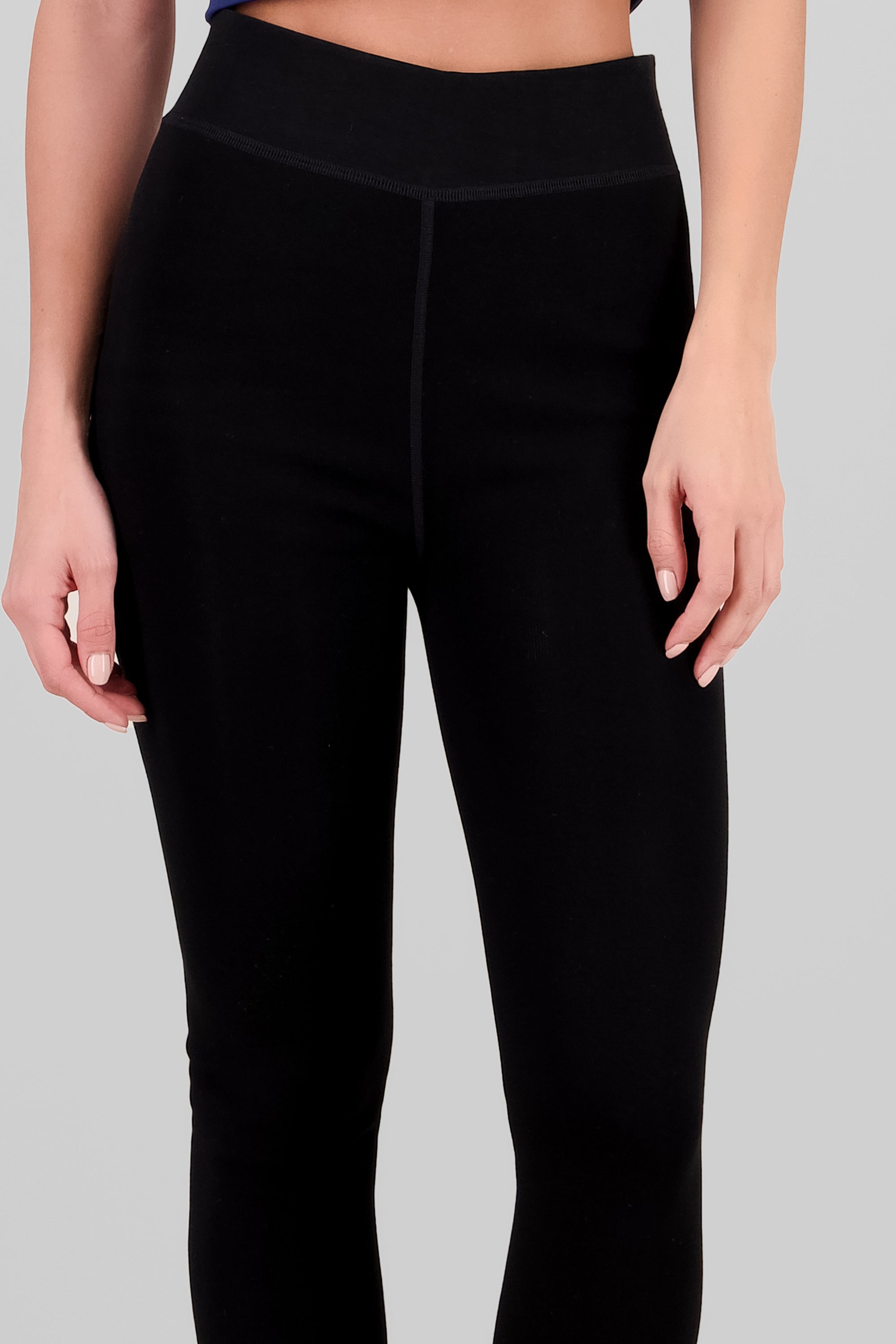 Leggins lisos polares NEGRO