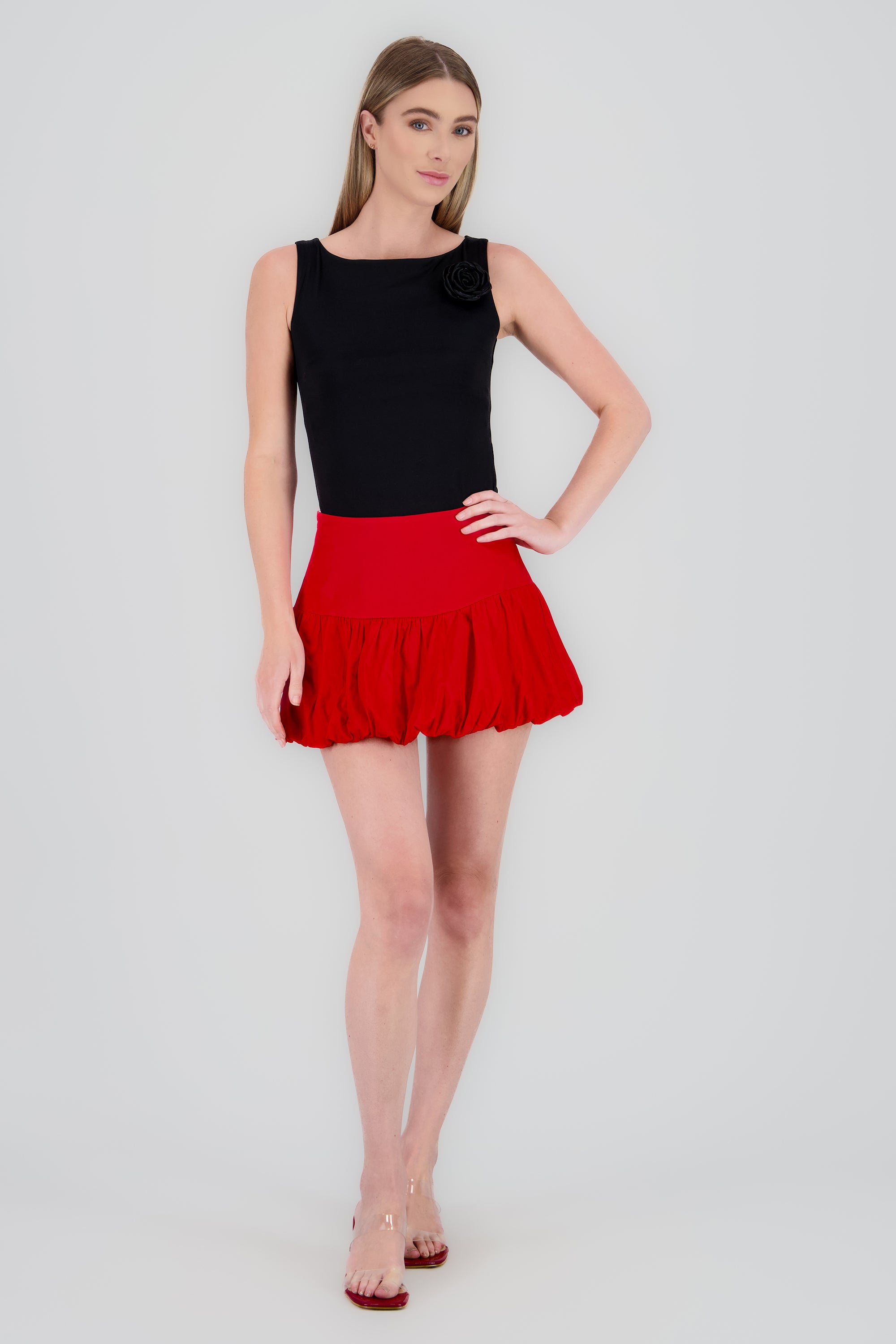 Flada mini globo pretina ancha Hypsters ROJO