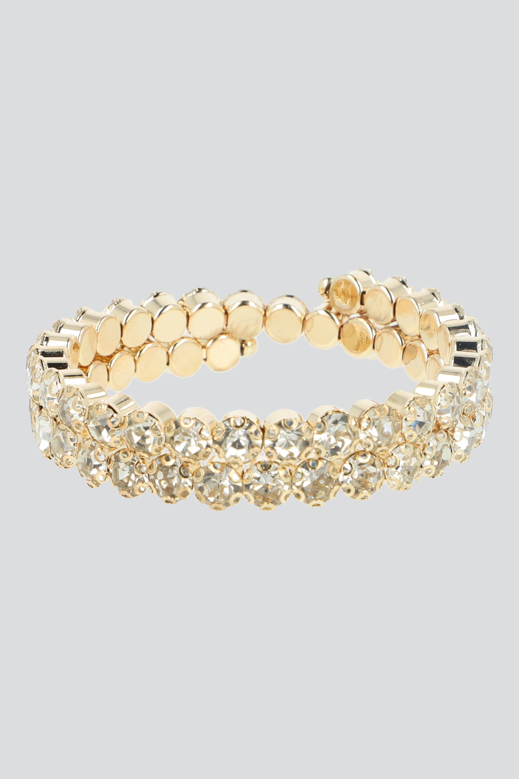 PULSERA BRILLOS ORO