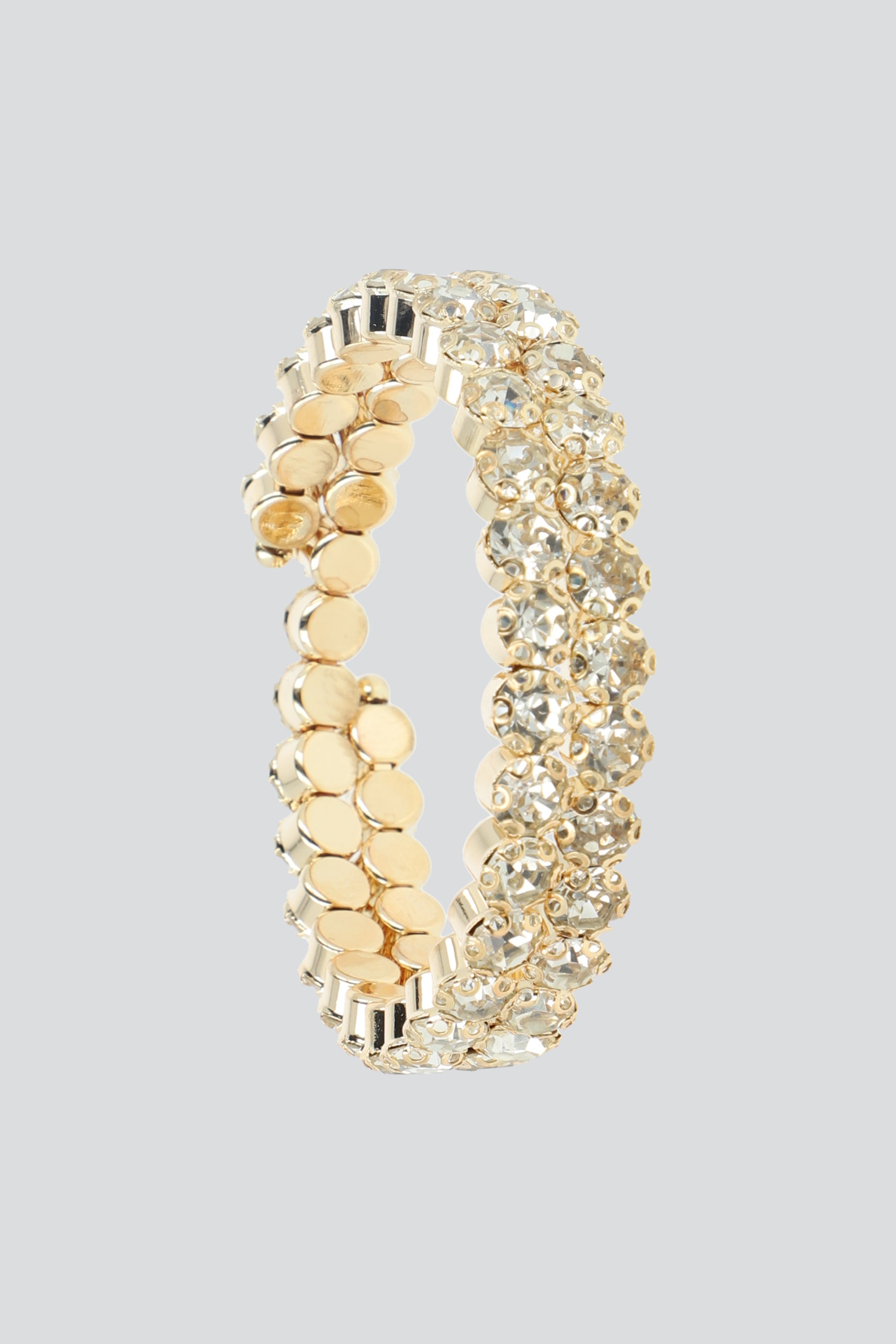 PULSERA BRILLOS ORO