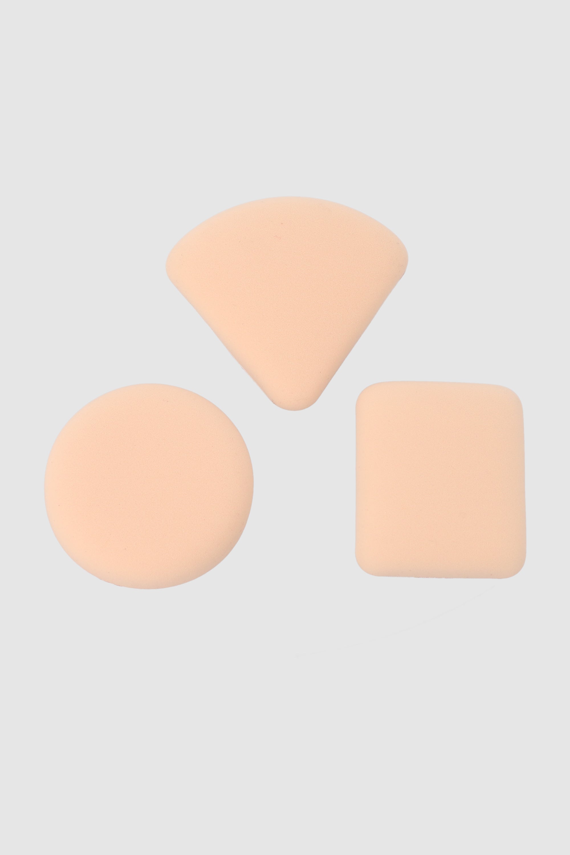 Set 3 puff fresas formas ROJO