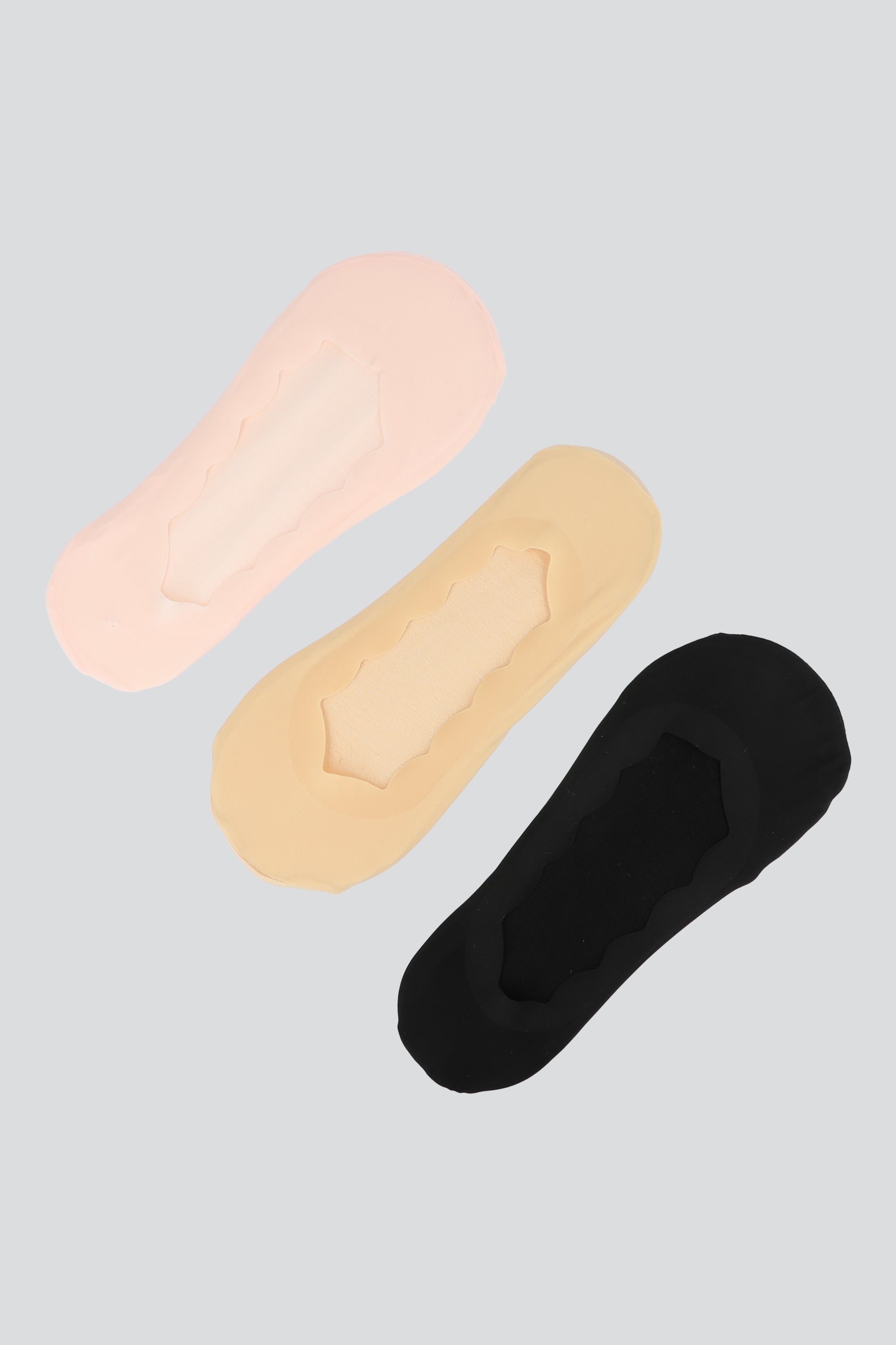 Tripack seamless ondas NEGRO COMBO