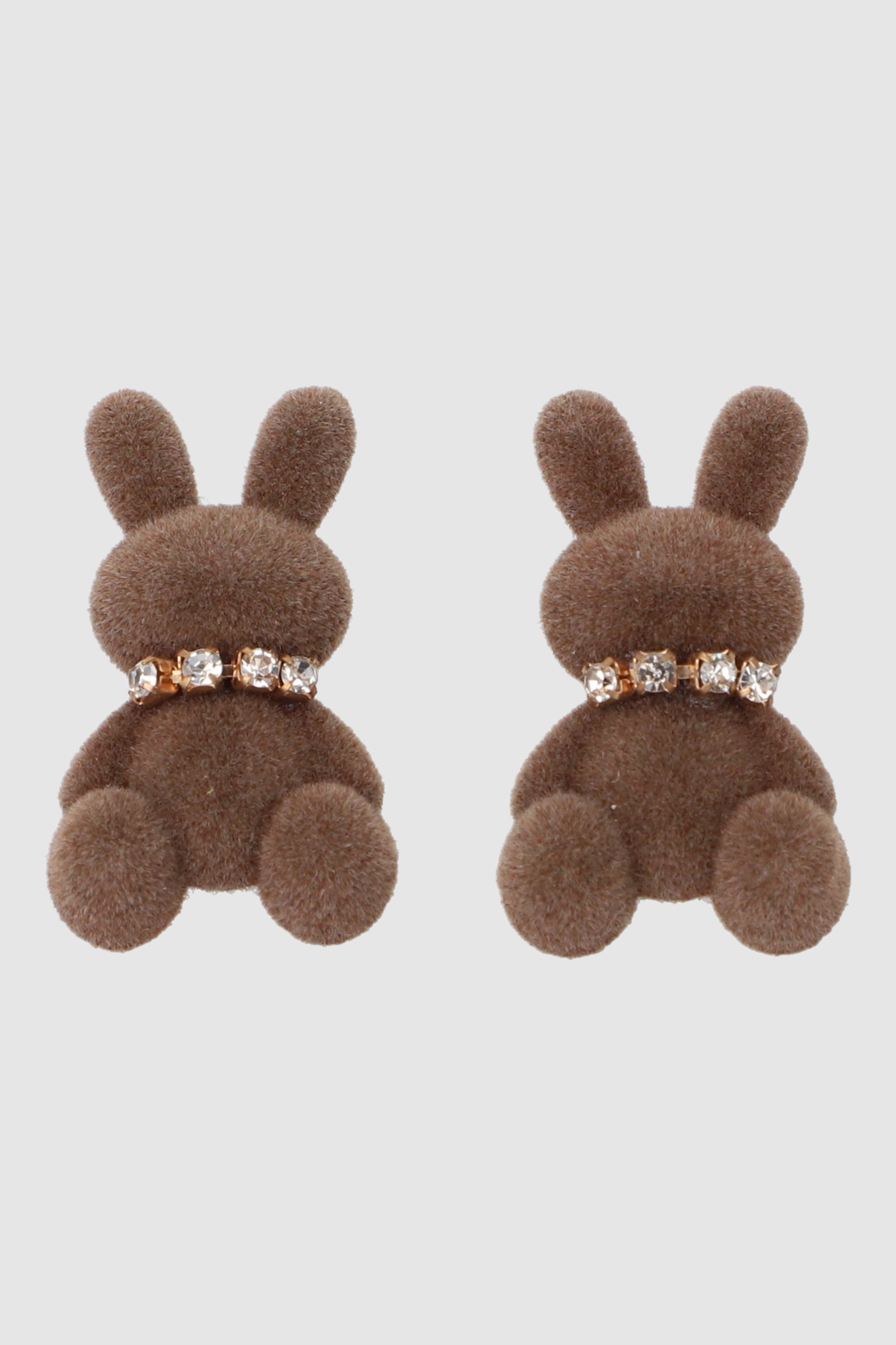 Aretes conejito velvet CAFE