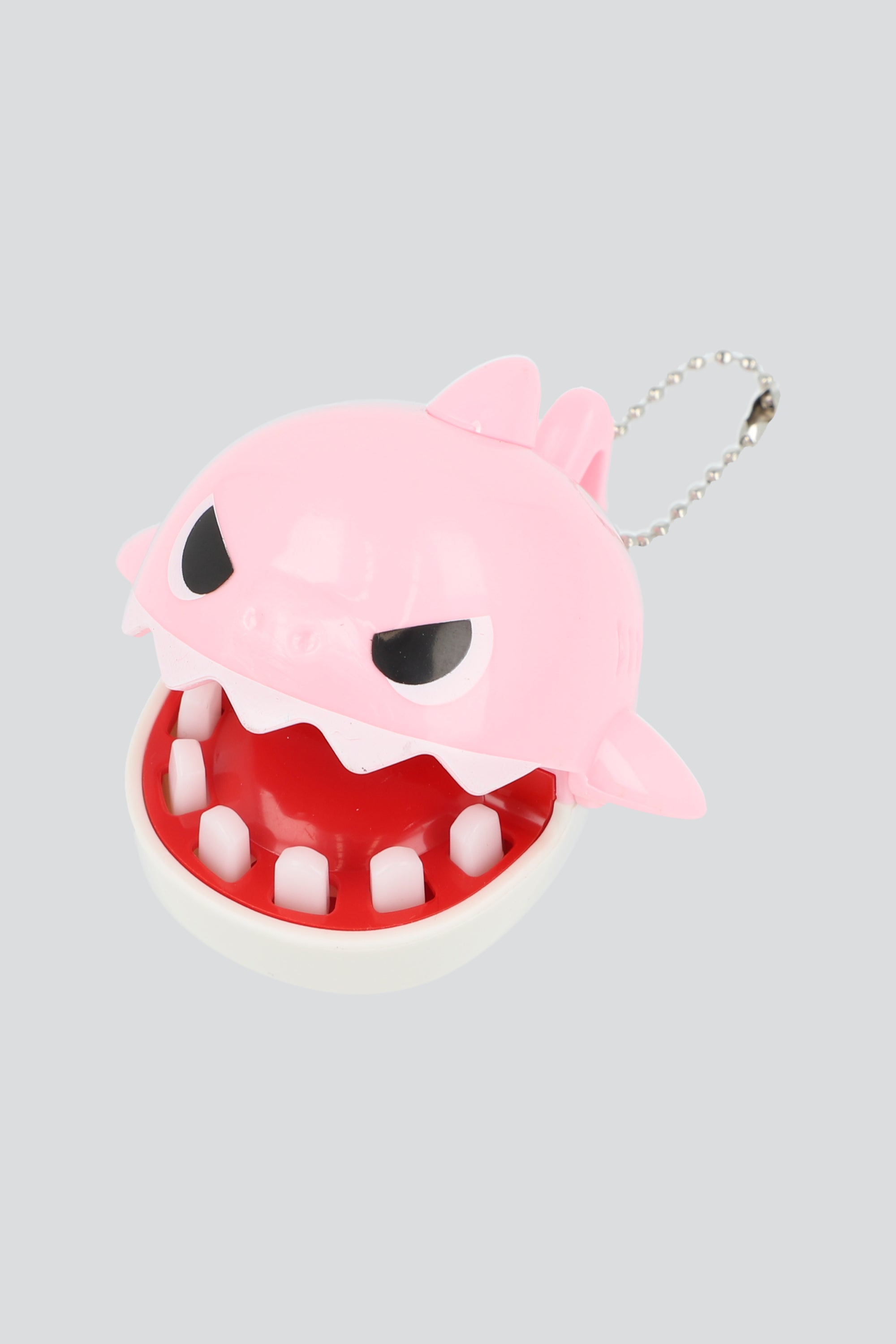 LLAVERO TIBURON DIENTES ROSA