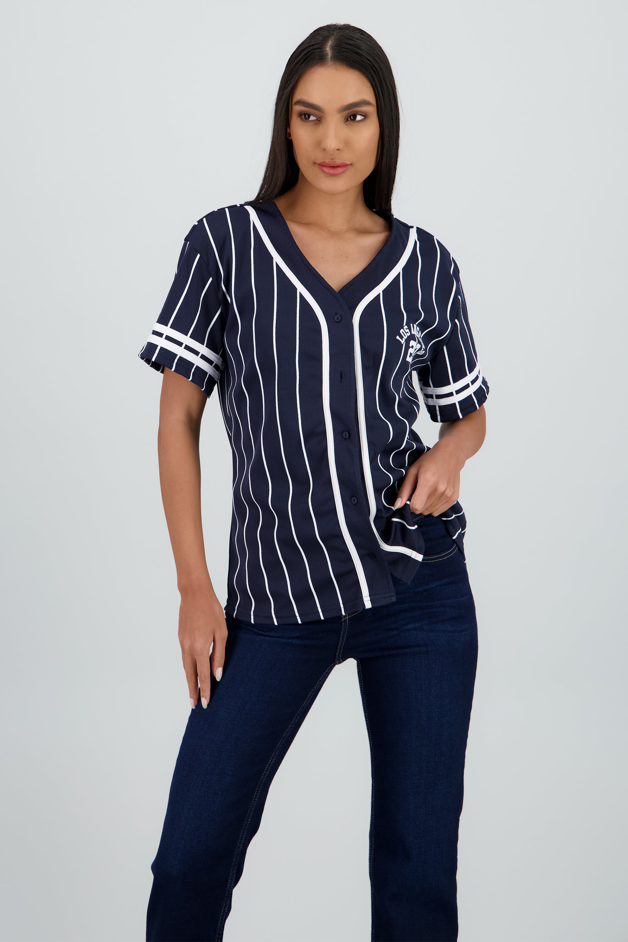 Playera beisbol oversized los angeles MARINO COMBO