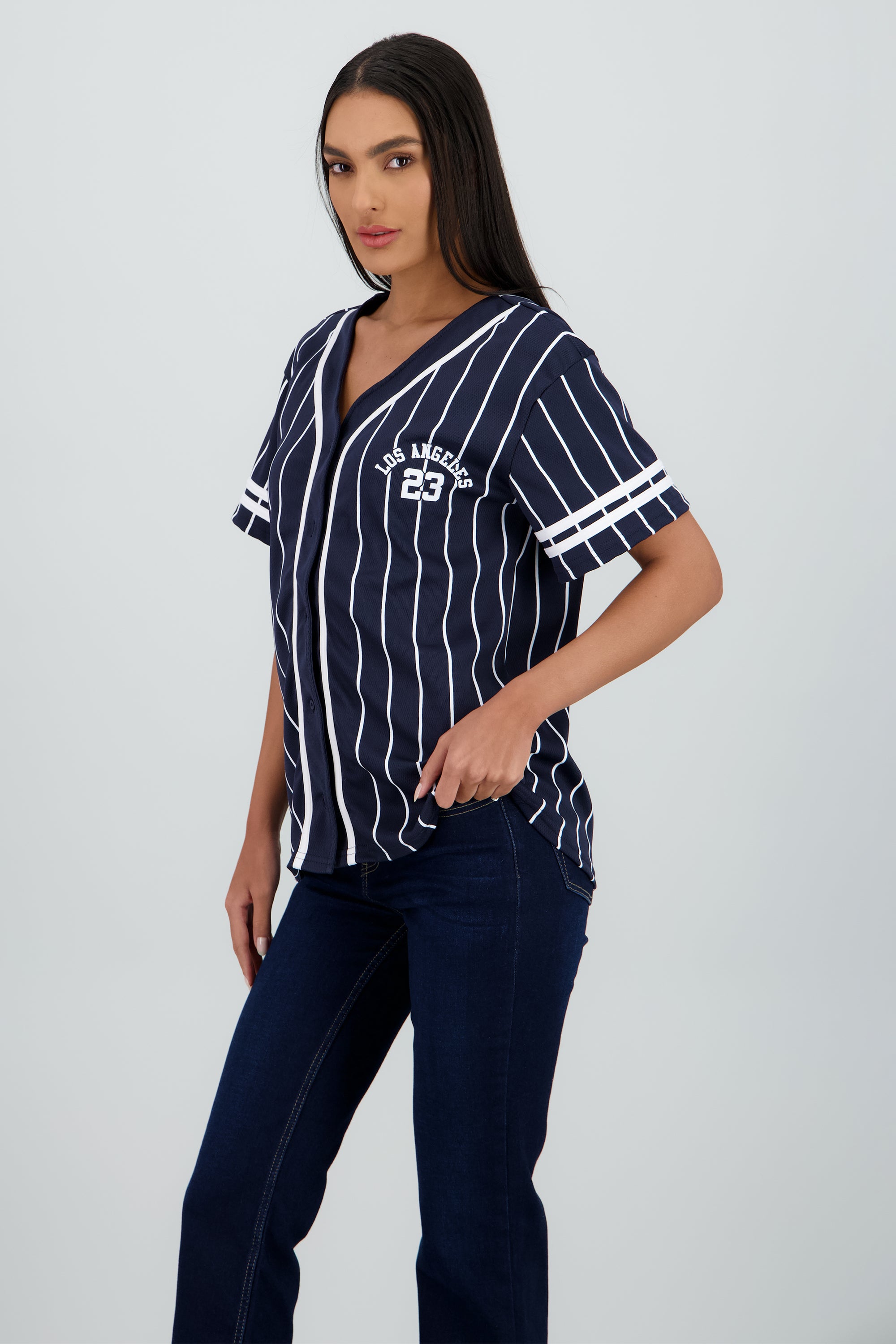 Playera beisbol oversized los angeles MARINO COMBO