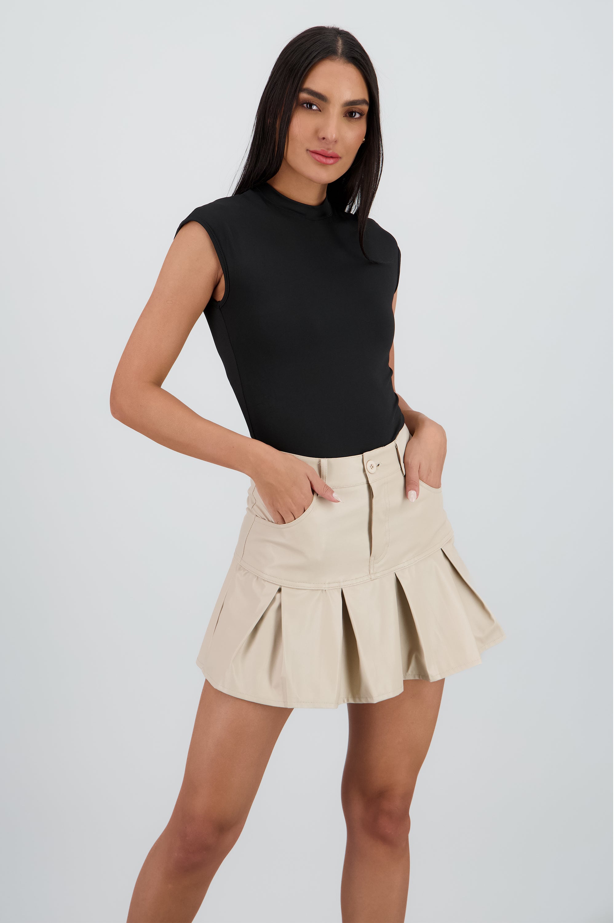 Bodysuit cuello alto NEGRO