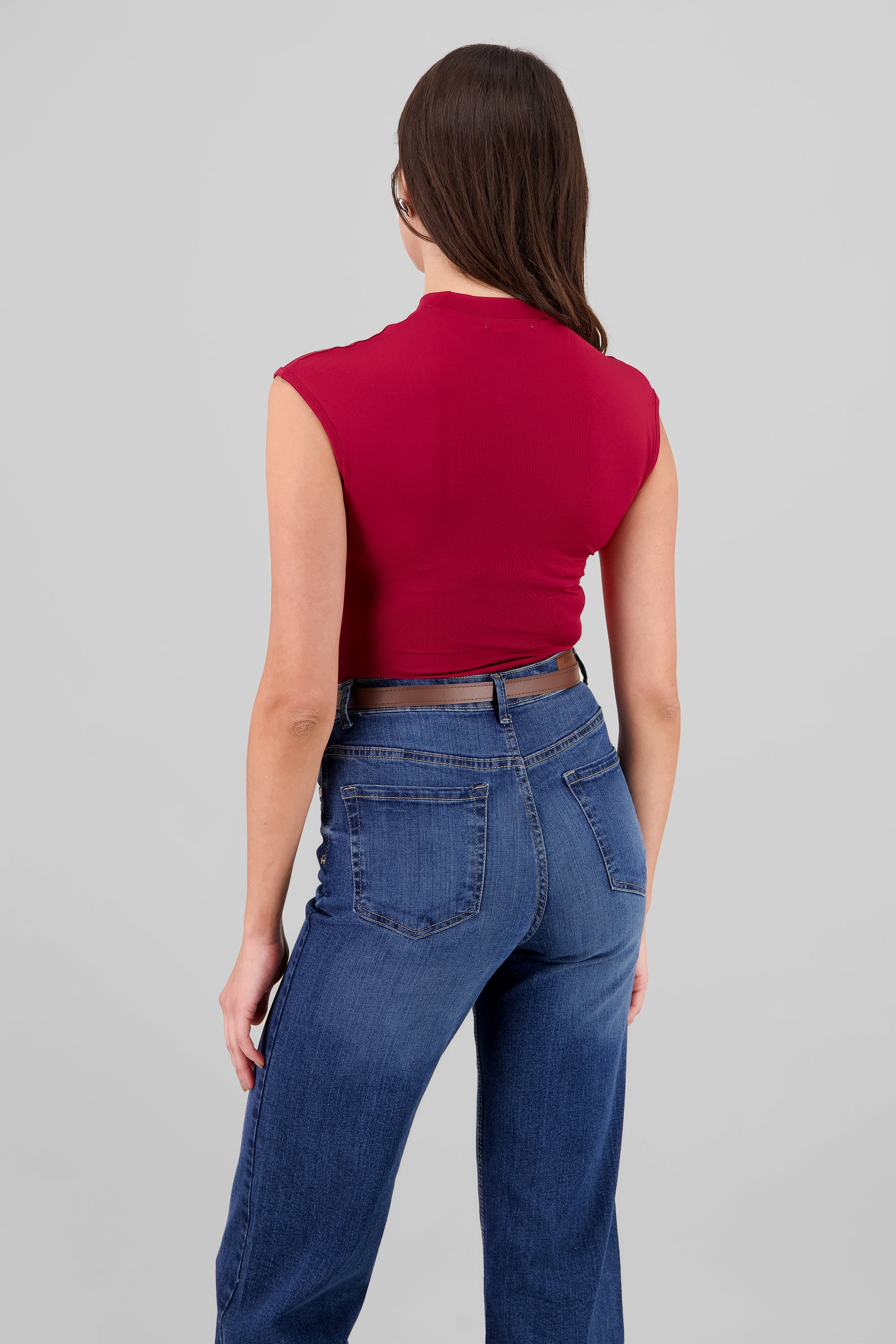 Bodysuit cuello alto ROJO
