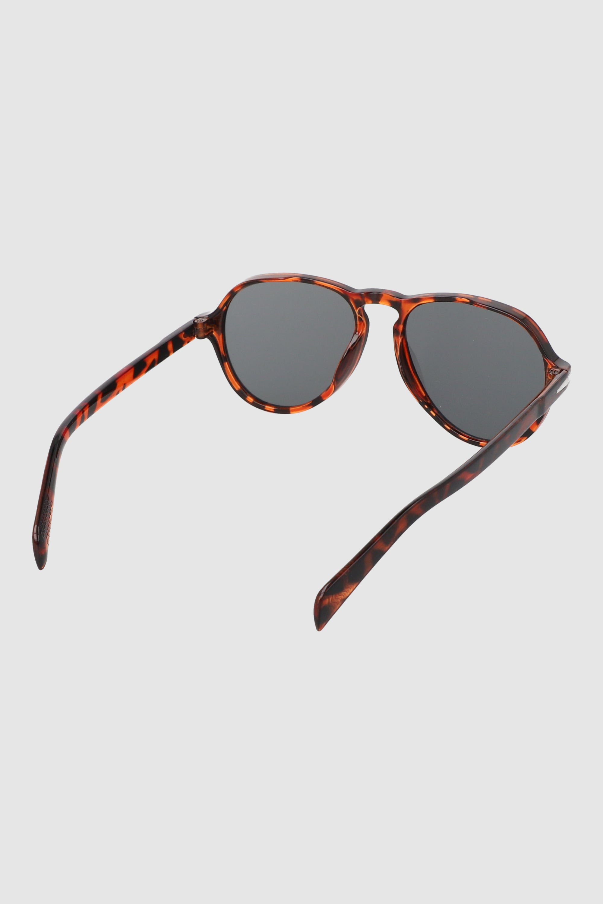 Lentes aviador armazon delgado CAFE